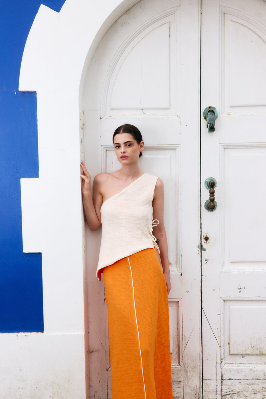 TOP REVERSIBLE NARANJA & CRUDO