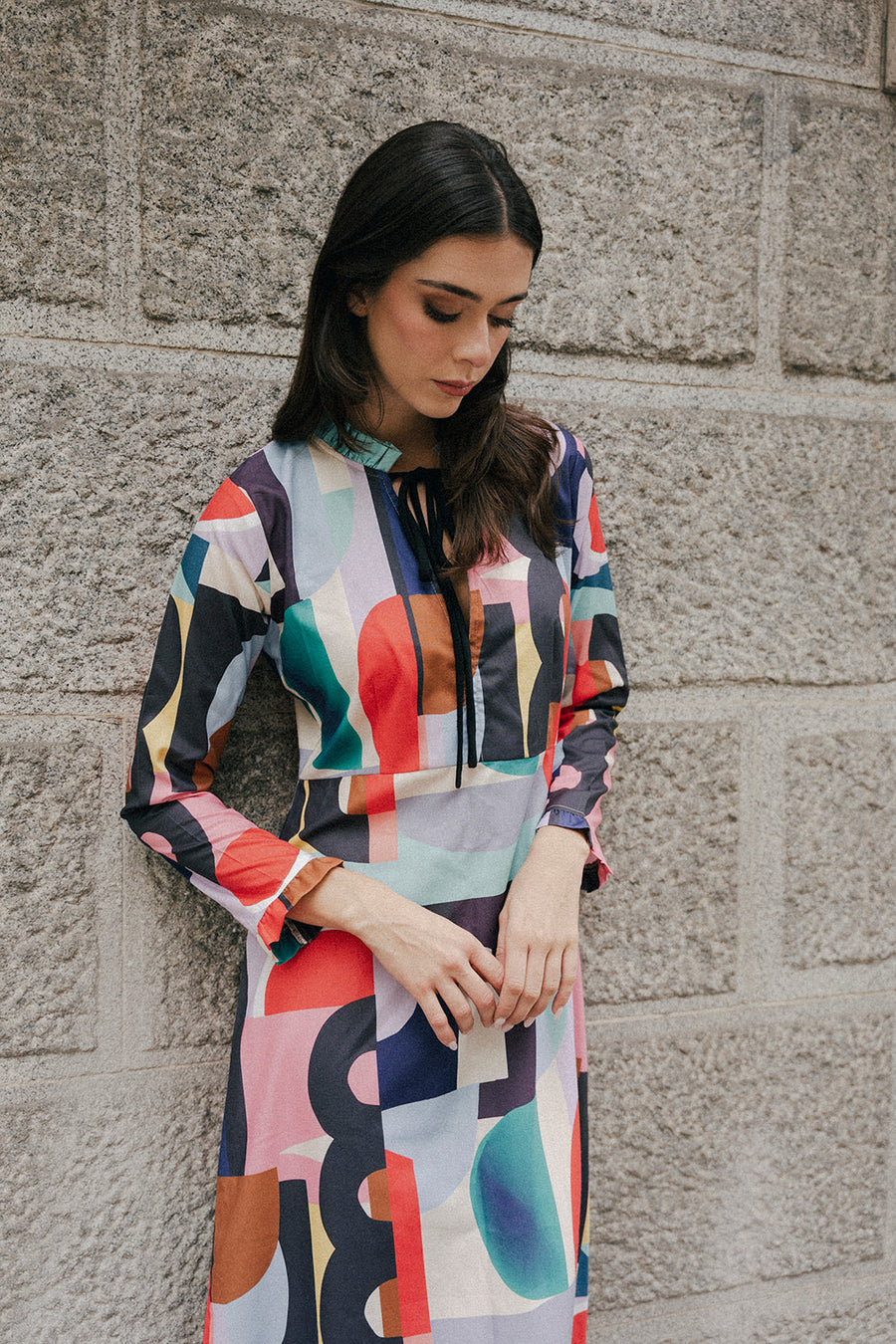 MULTICOLOR PALACE DRESS