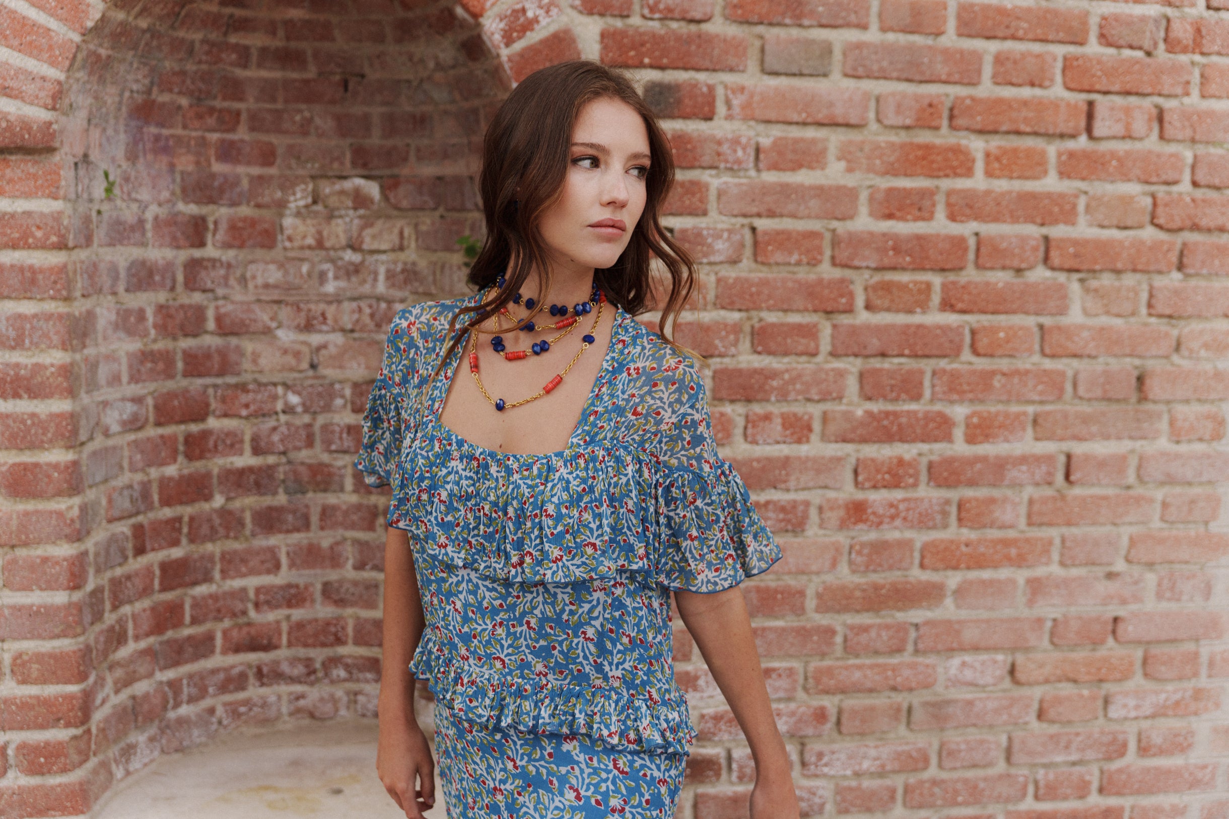 COLLAR CUATRO VUELTAS AZUCENA