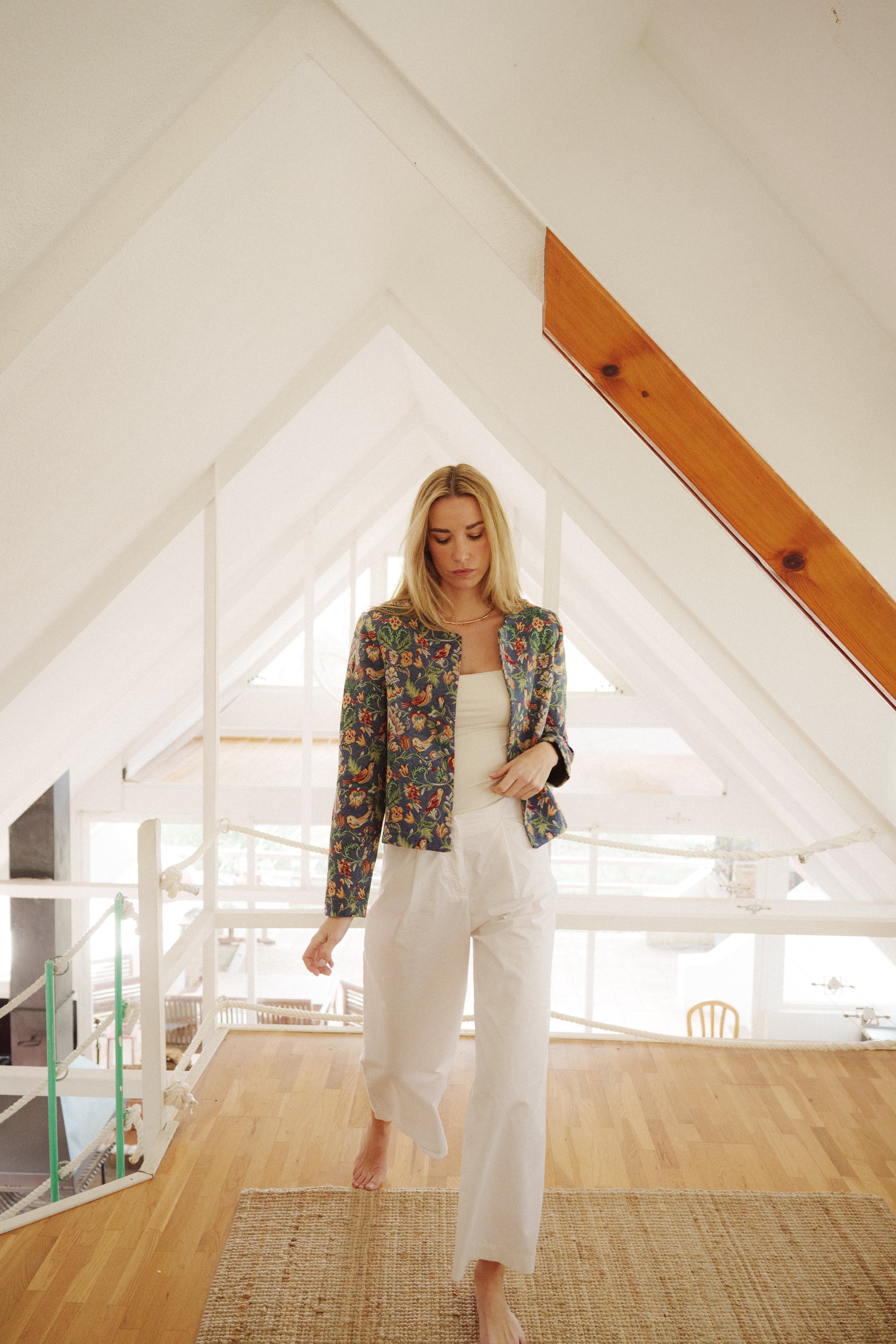 MARLENE CHECKS BLOUSE