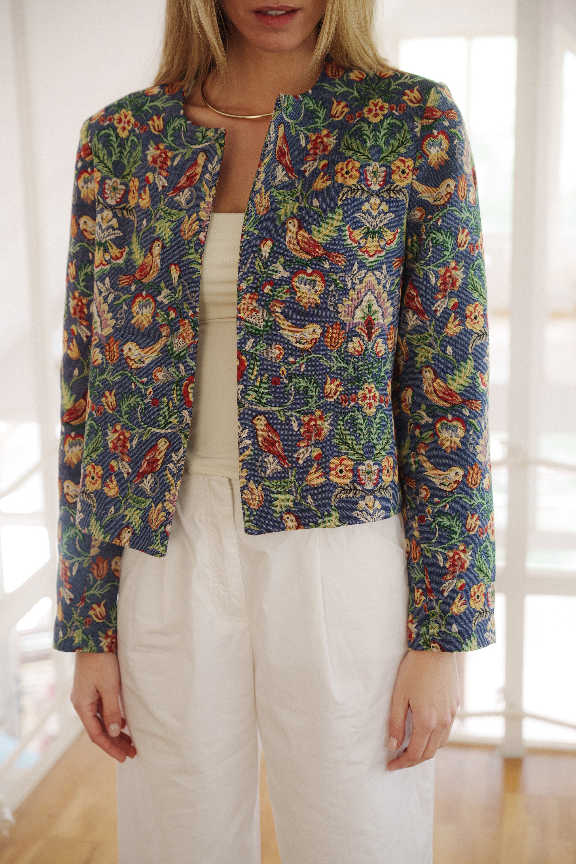 MARLENE CHECKS BLOUSE