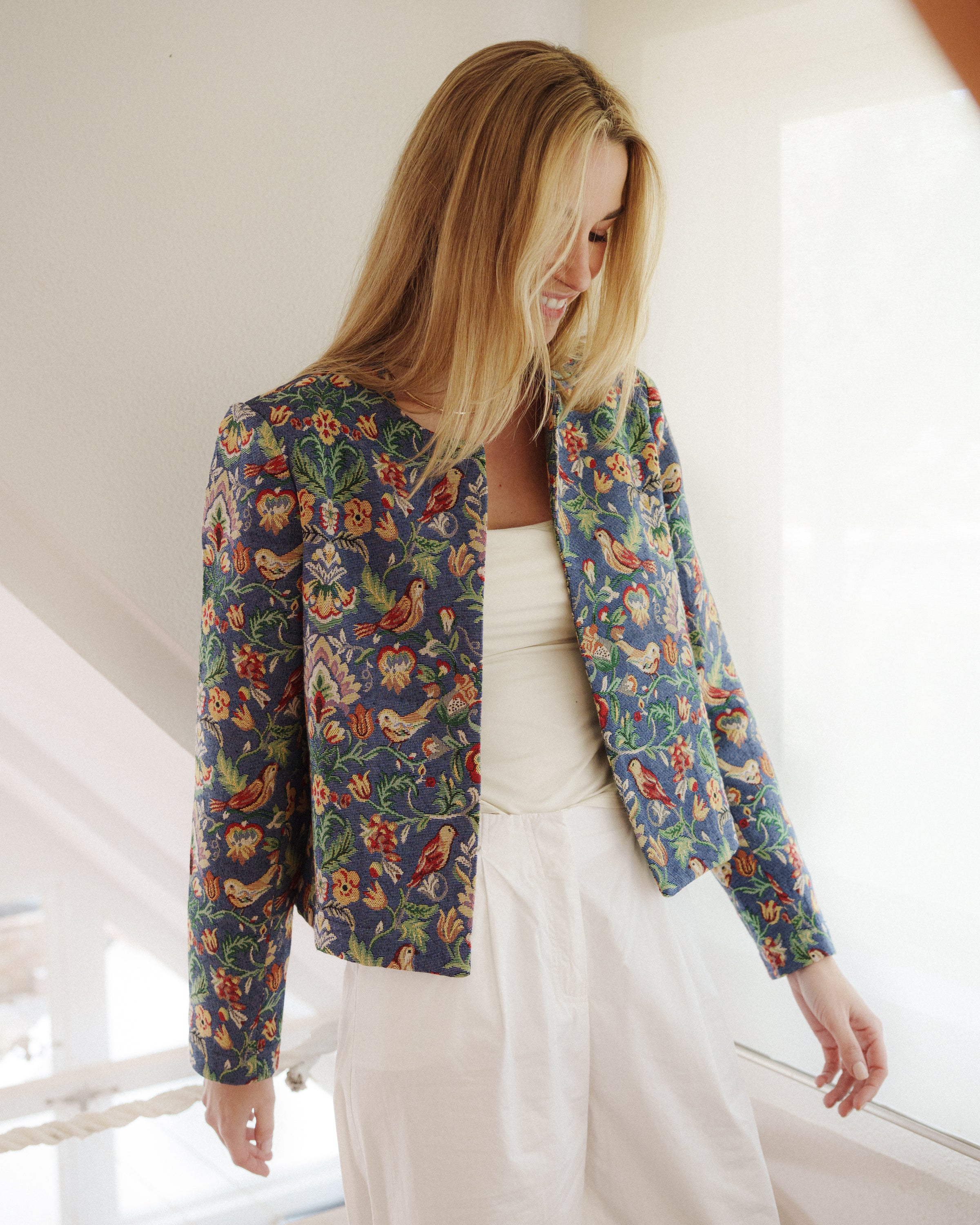 MARLENE CHECKS BLOUSE