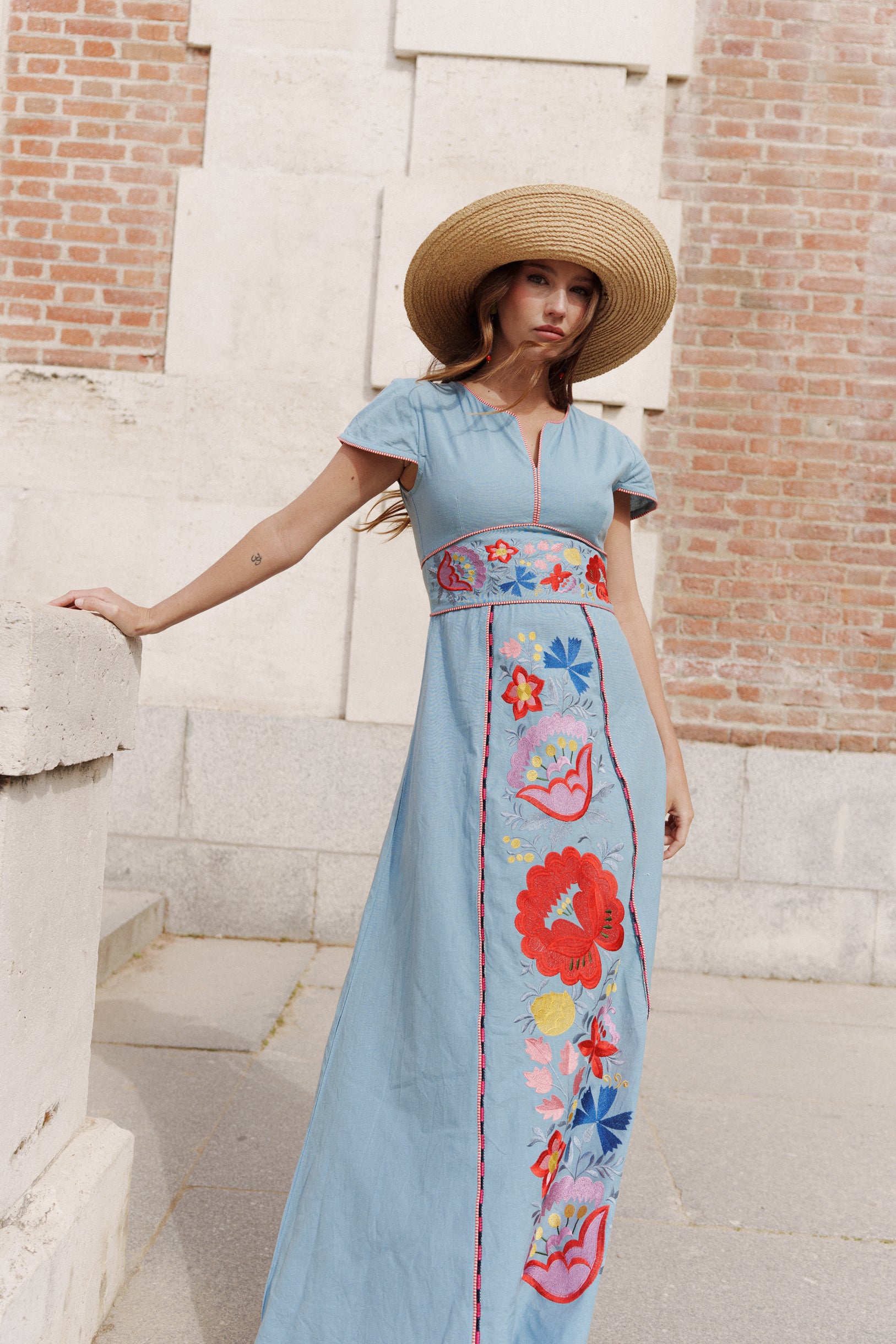 VESTIDO CEDRO AZUL