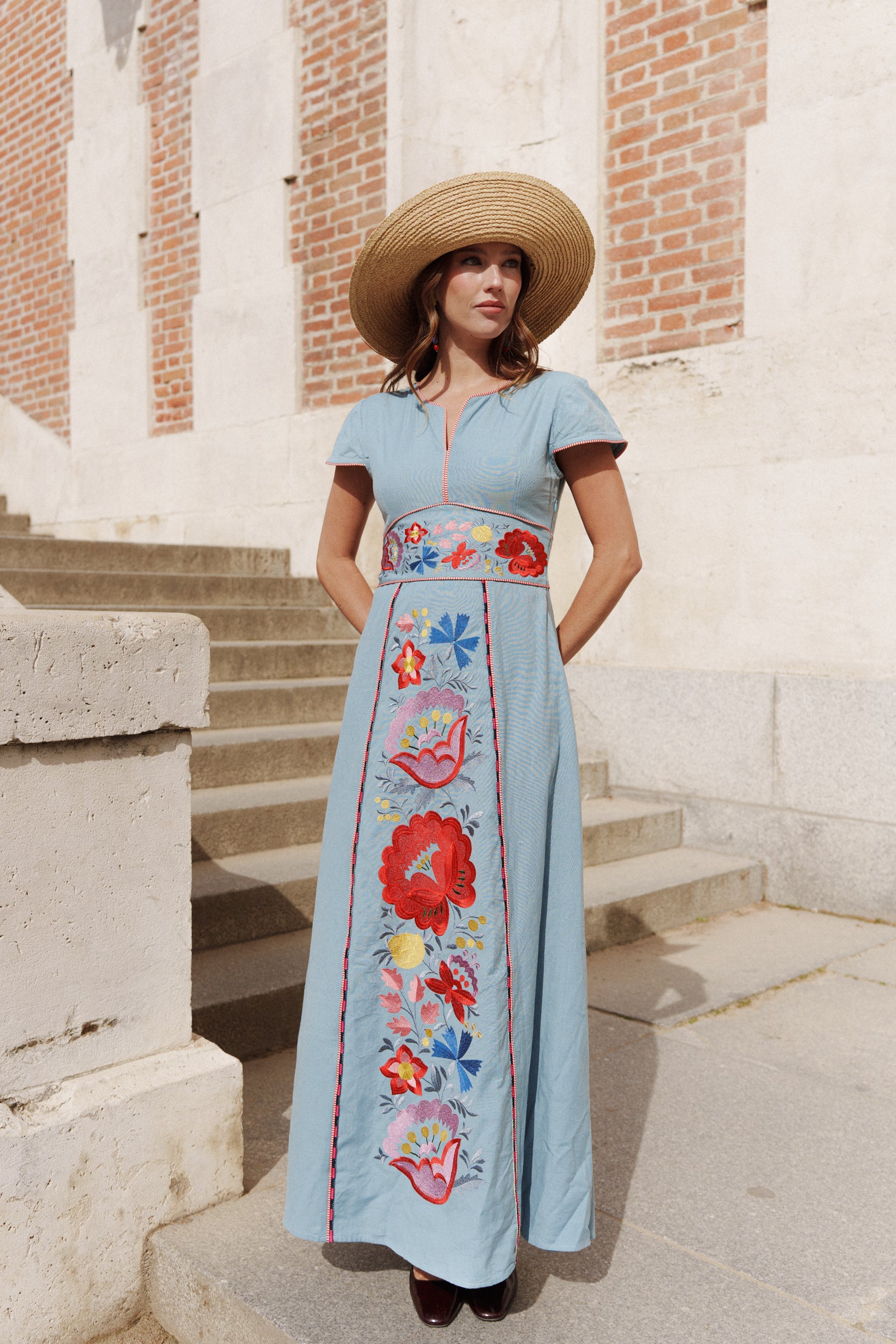 VESTIDO CEDRO AZUL