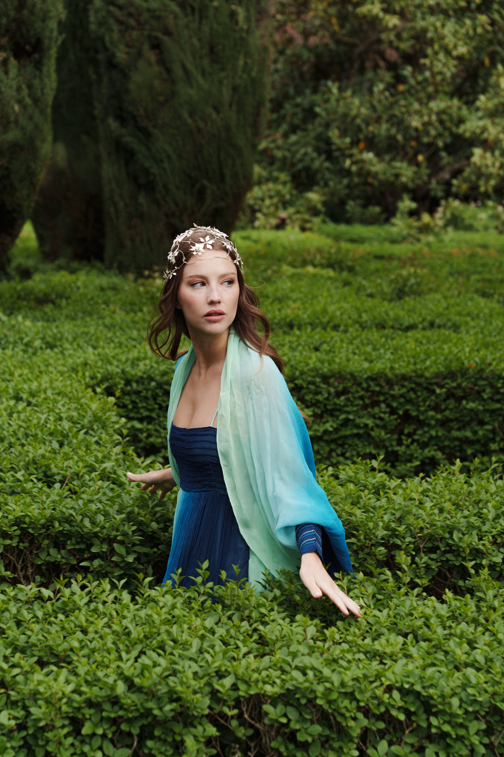 VESTIDO BAMBU AZUL