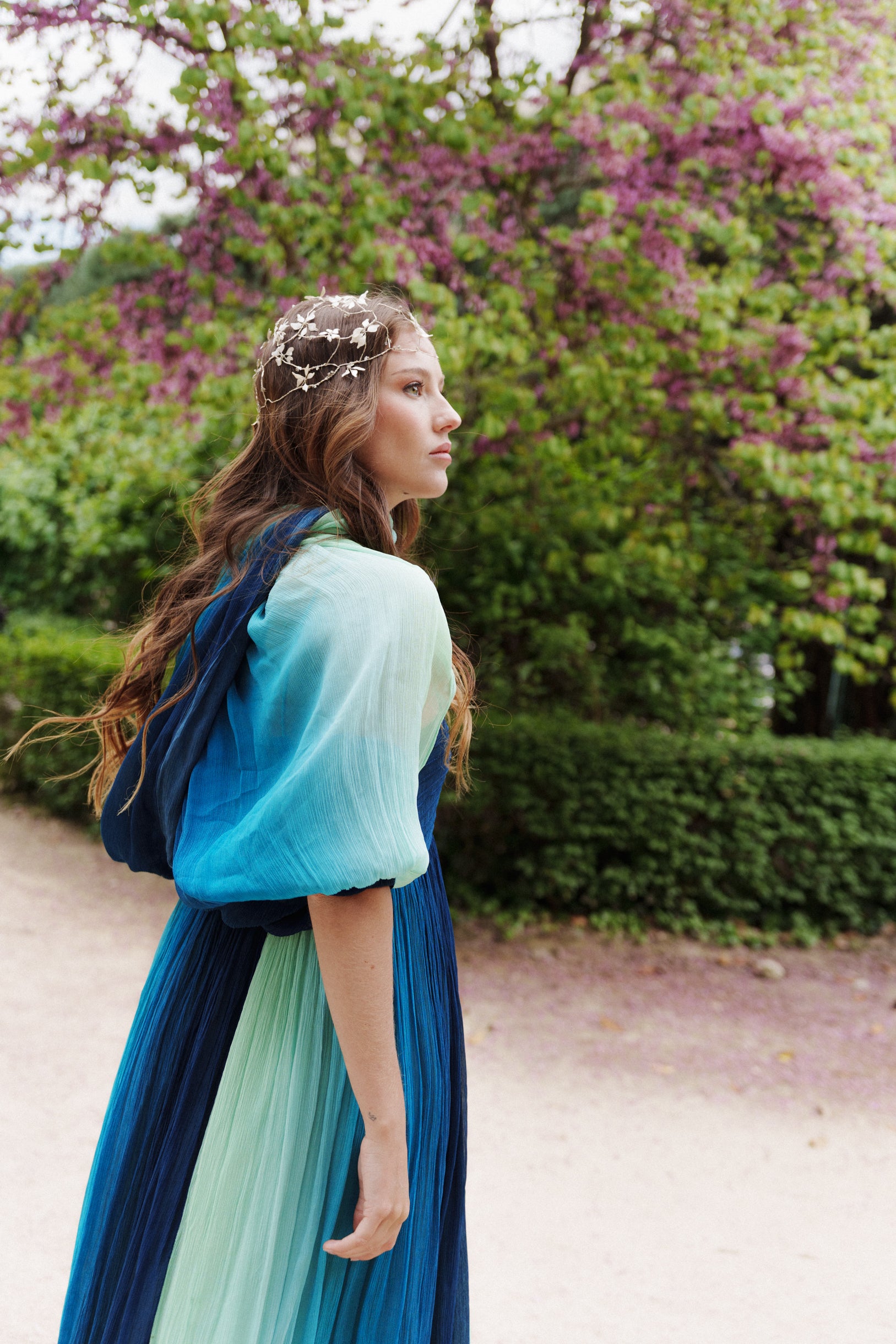 VESTIDO BAMBU AZUL