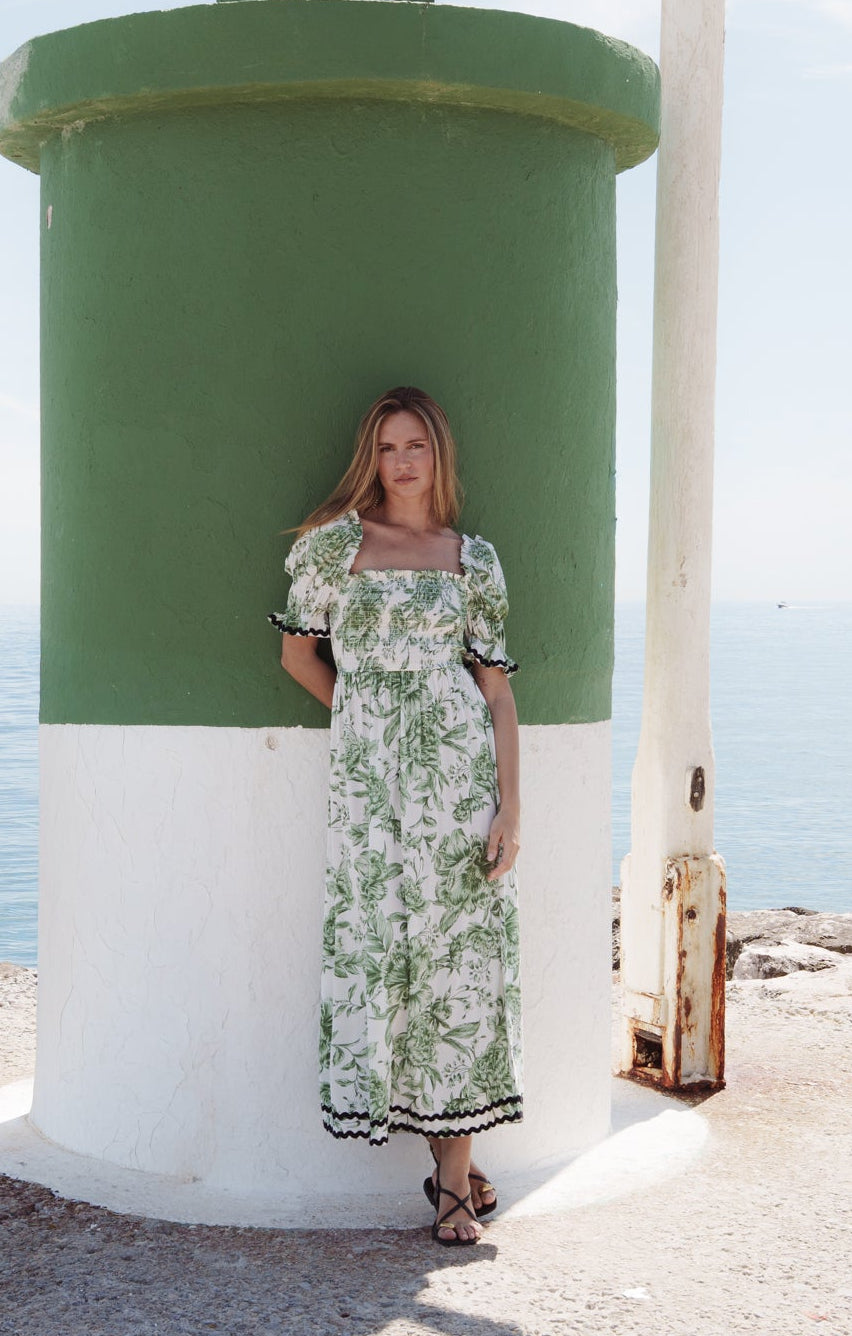 VESTIDO PITIUSA VERDE