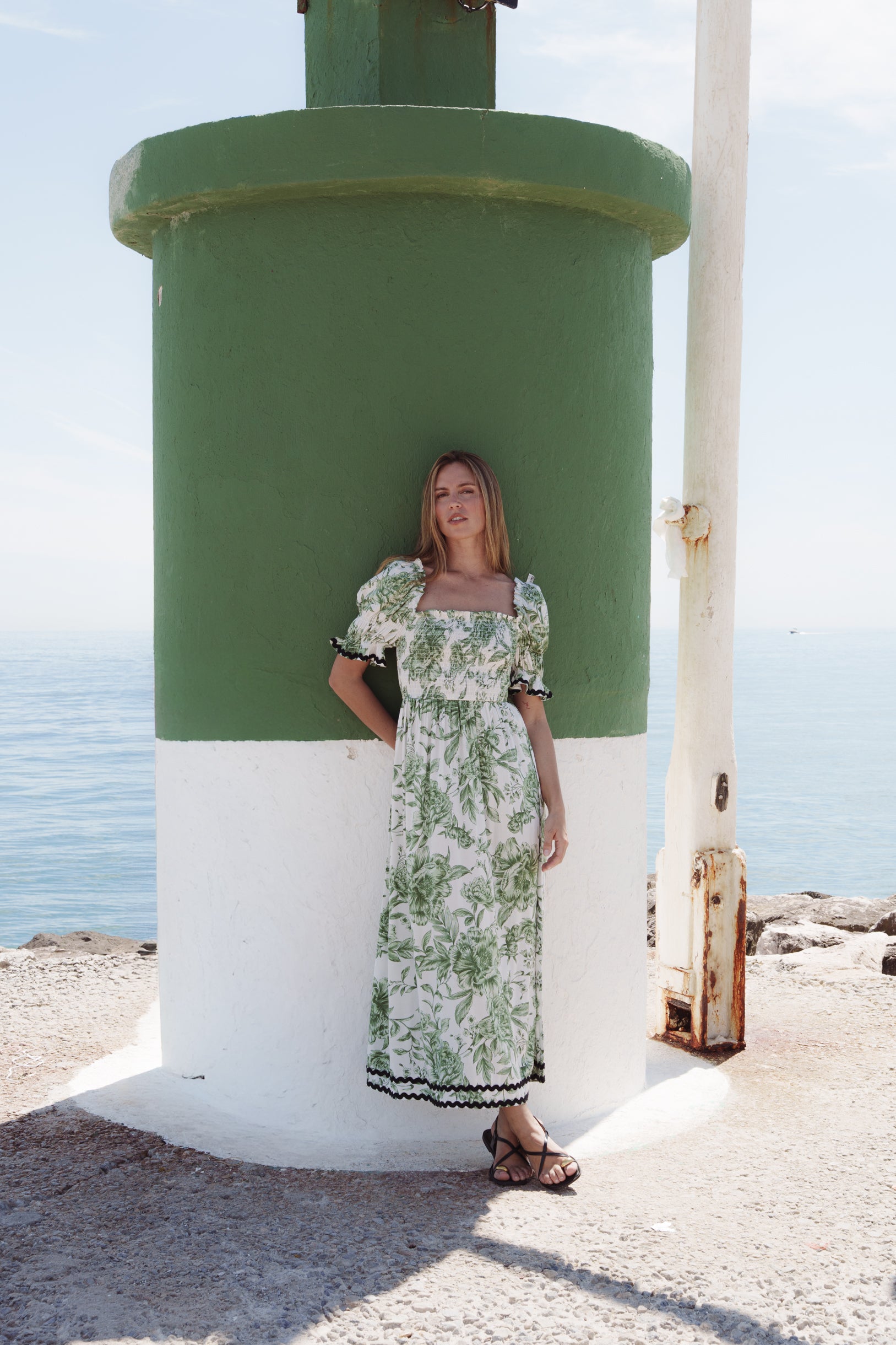VESTIDO PITIUSA VERDE