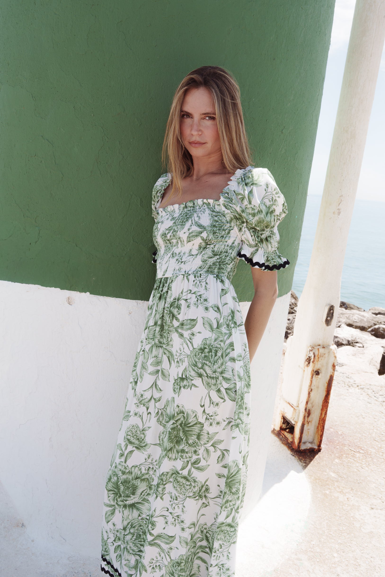 VESTIDO PITIUSA VERDE