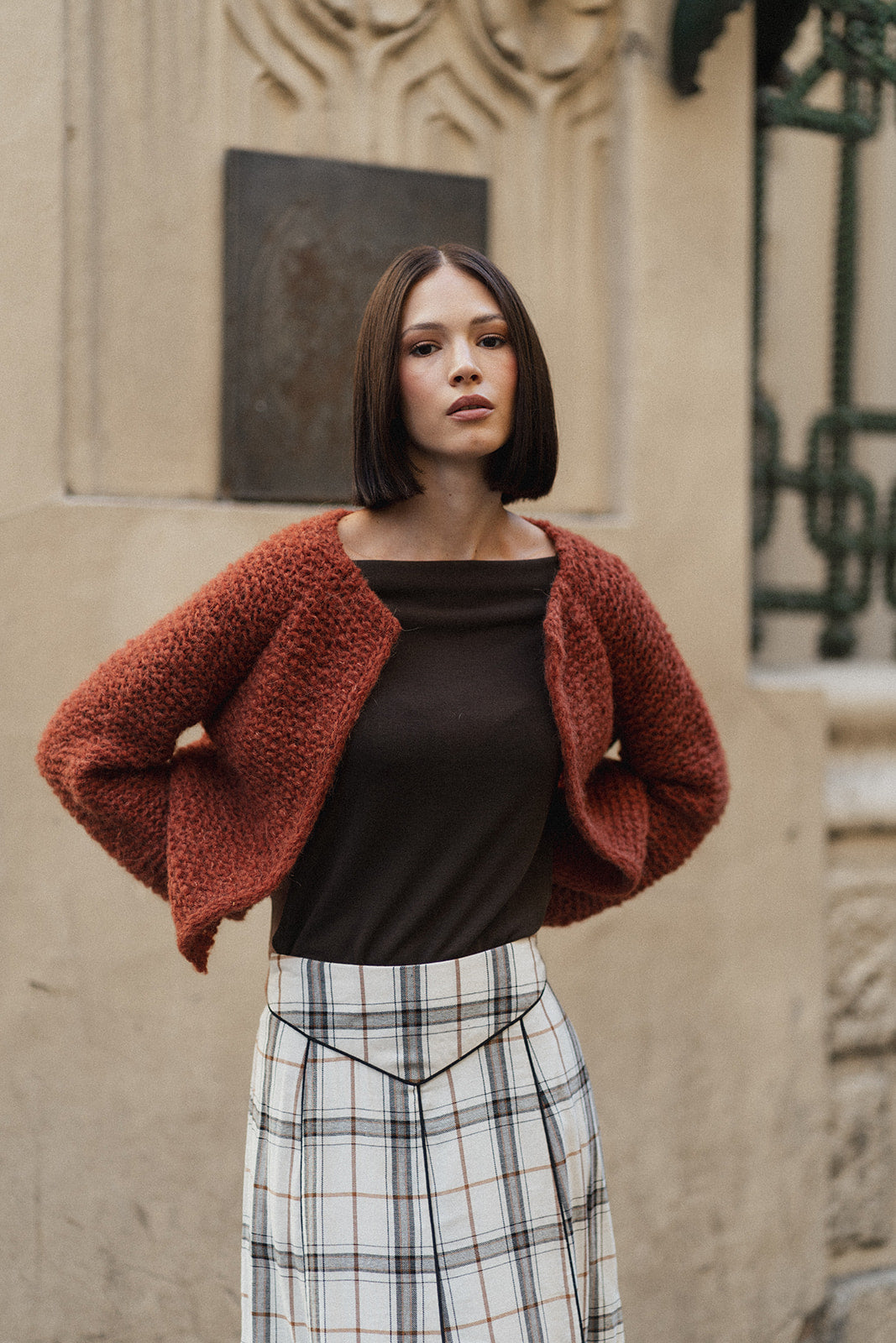 CHAQUETA ALPACA MARRÓN