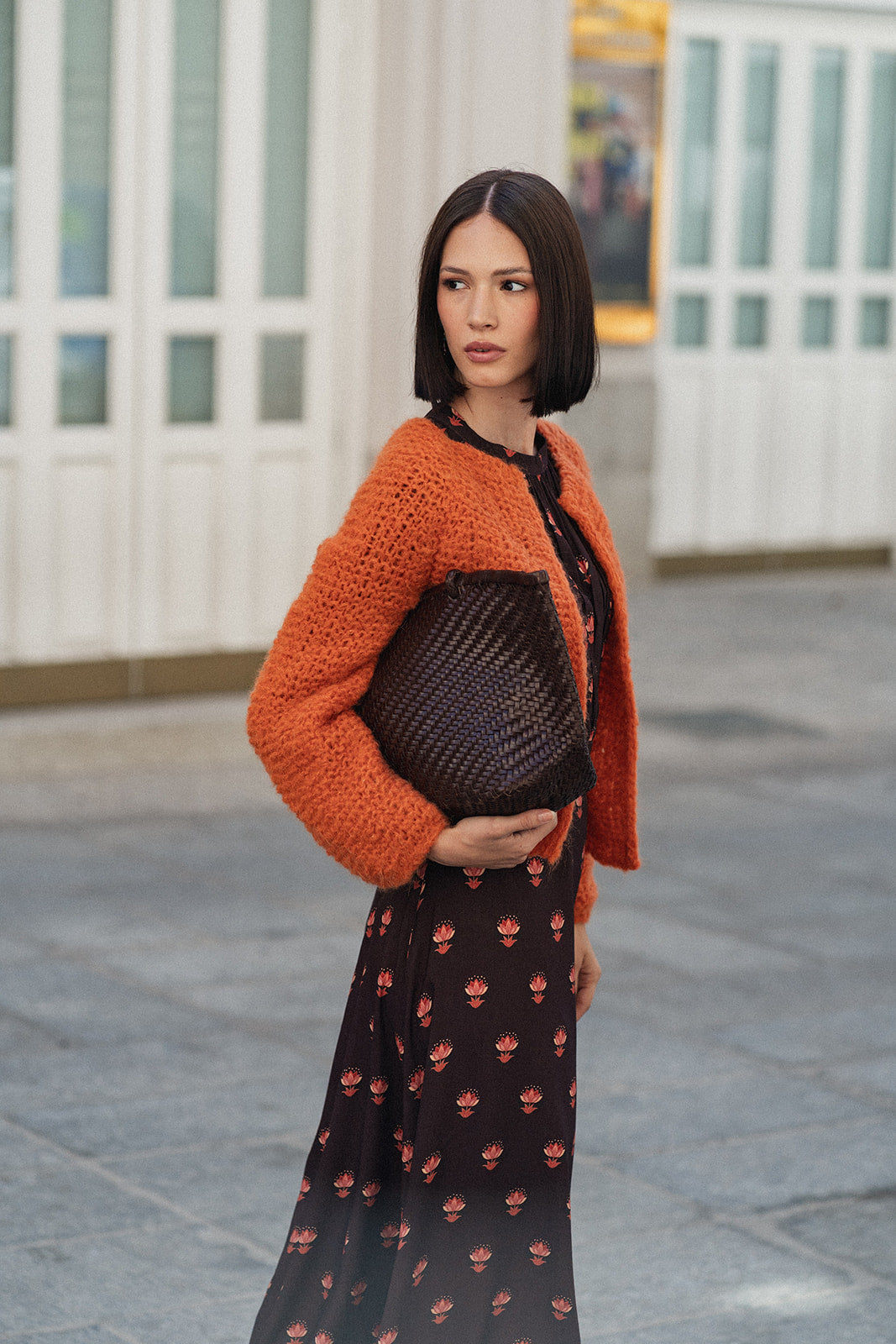 CHAQUETA ALPACA NARANJA