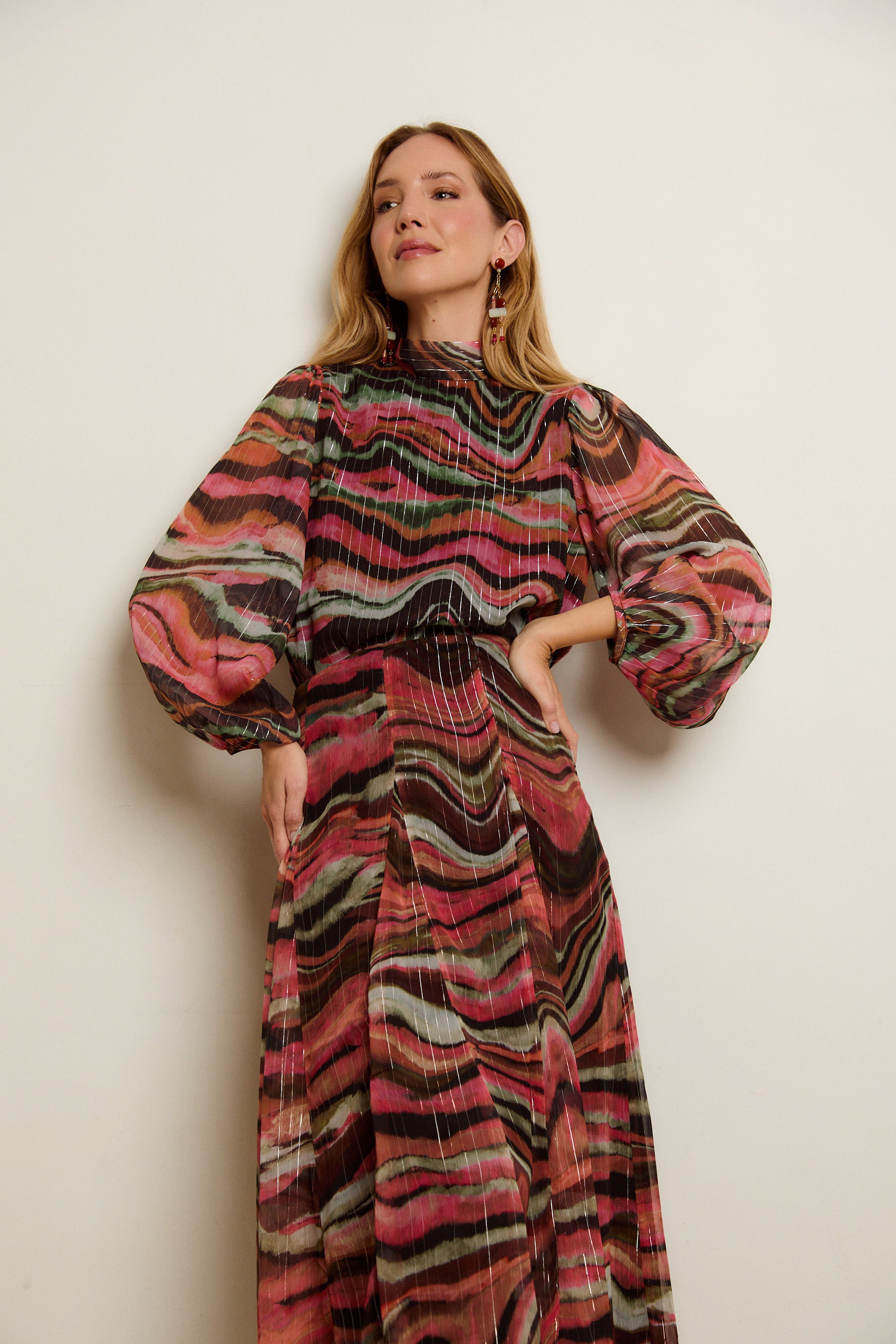 PENDIENTES CADENA JASPER