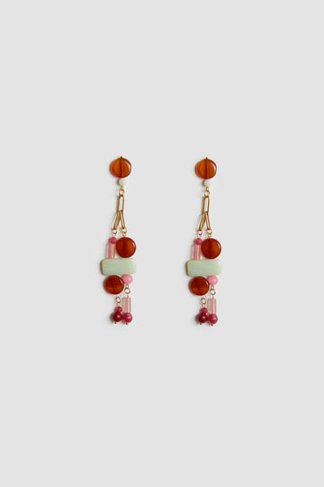 PENDIENTES CADENA JASPER