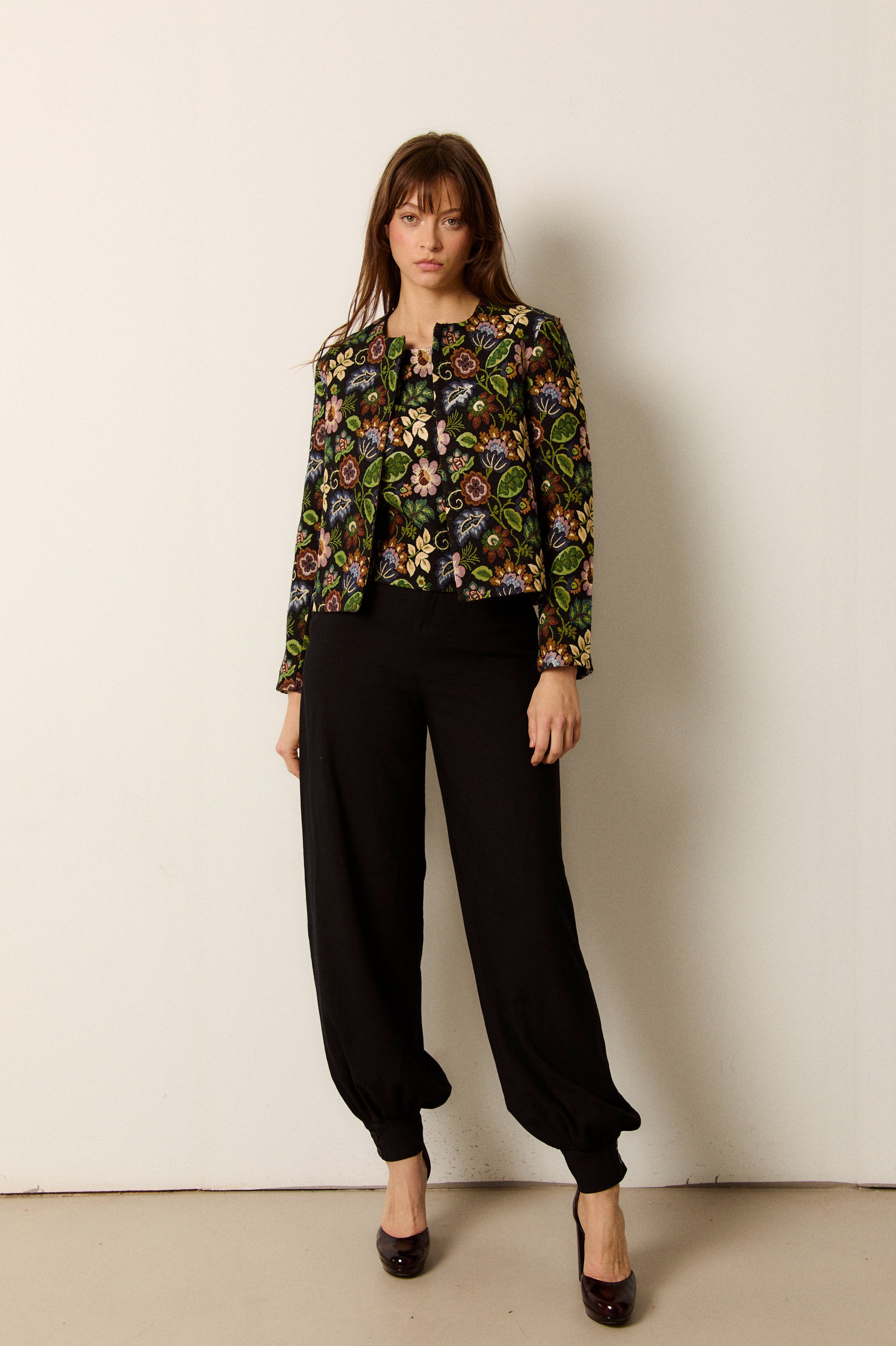 MARLENE CHECKS BLOUSE