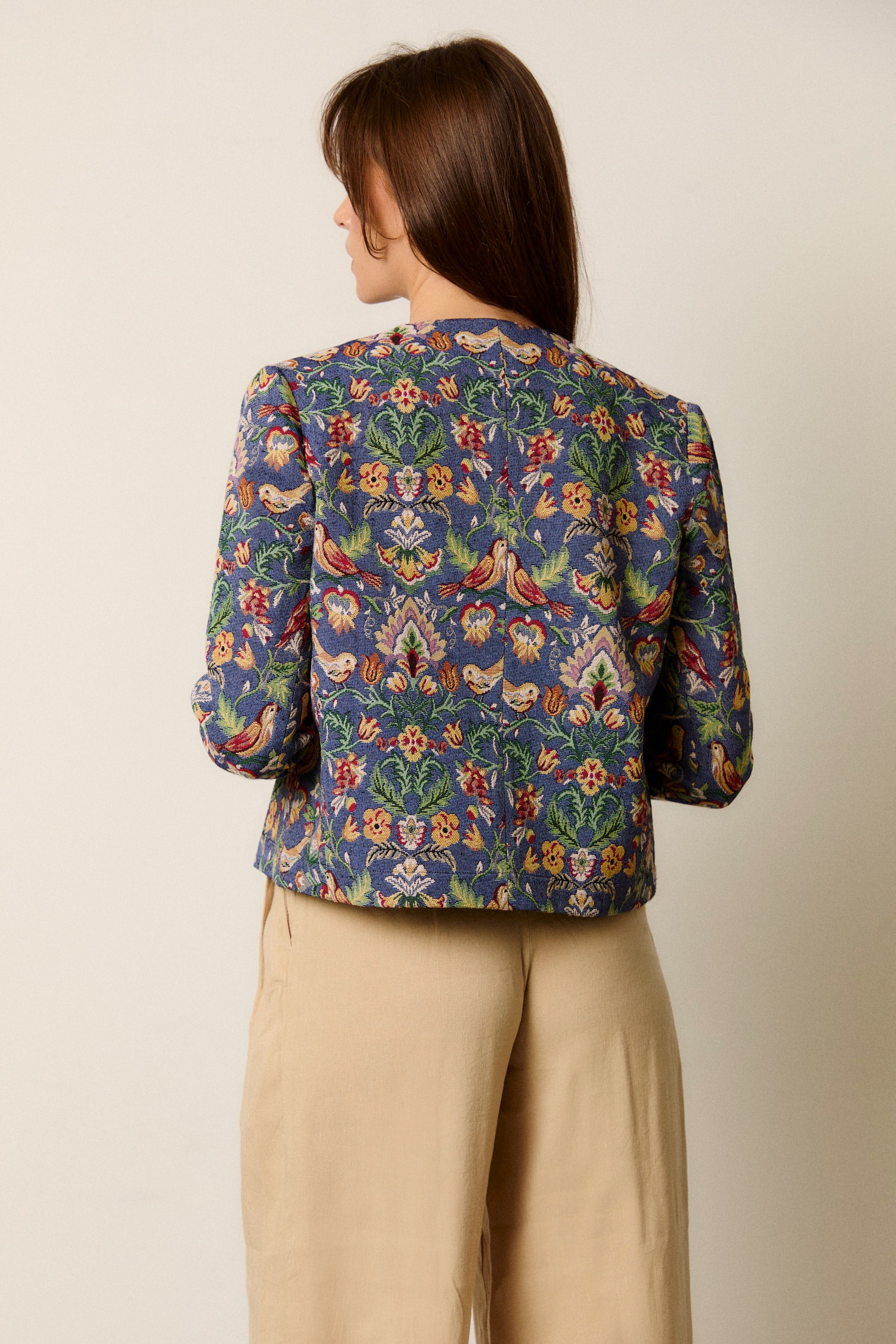 MARLENE CHECKS BLOUSE