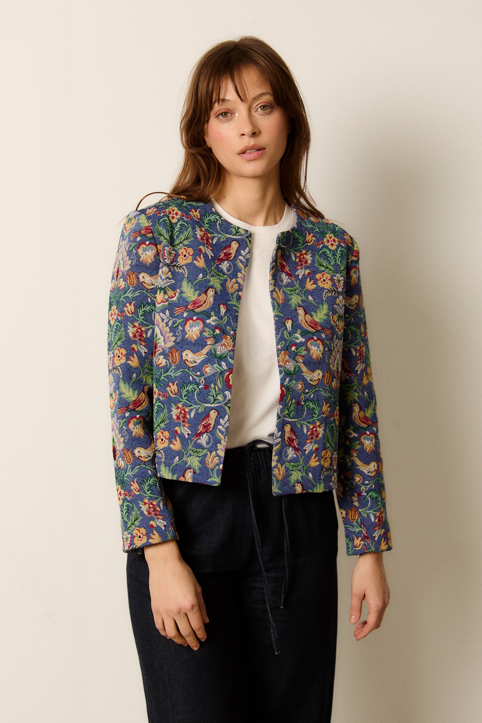 MARLENE CHECKS BLOUSE