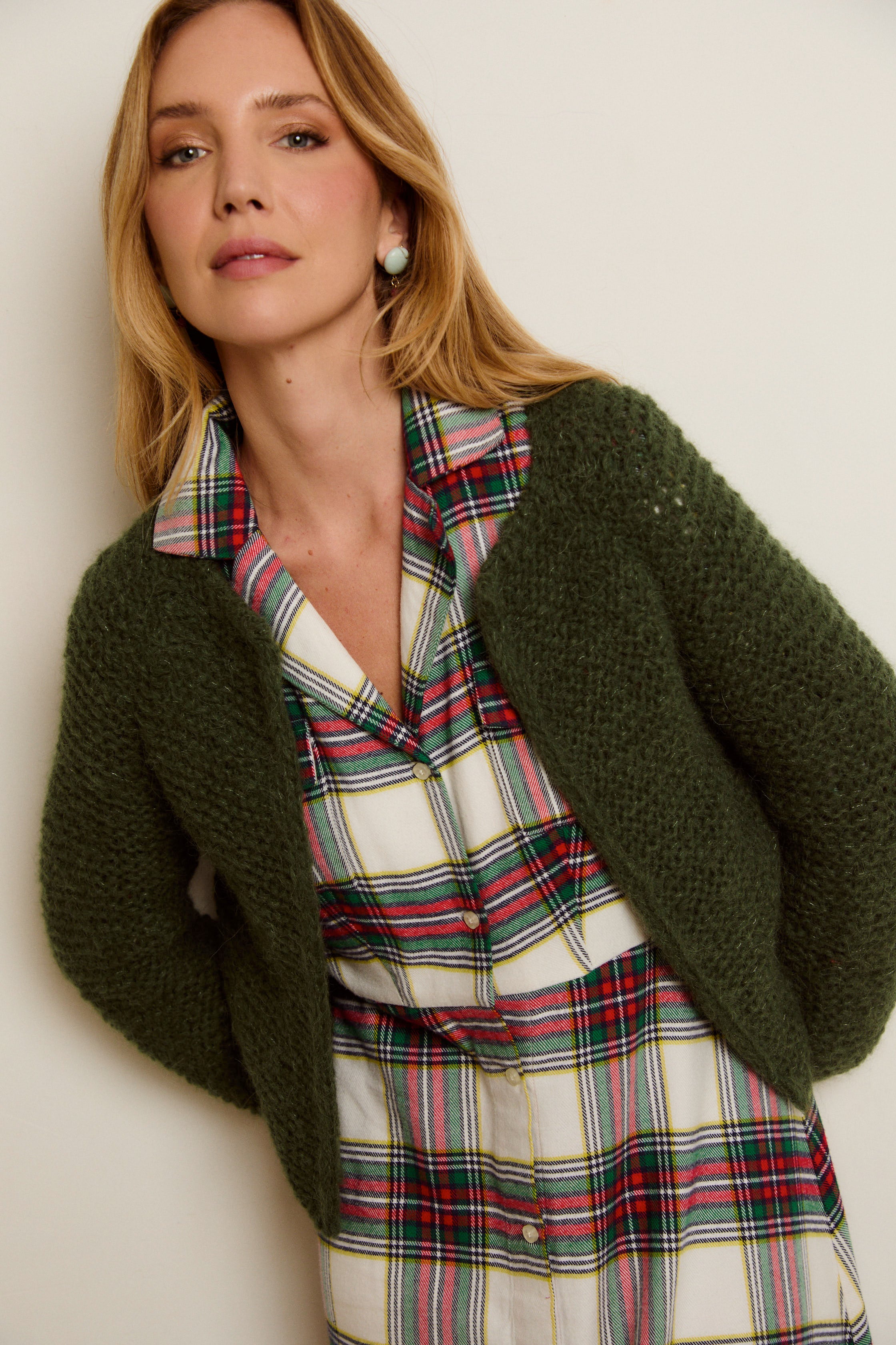 CHAQUETA ALPACA VERDE