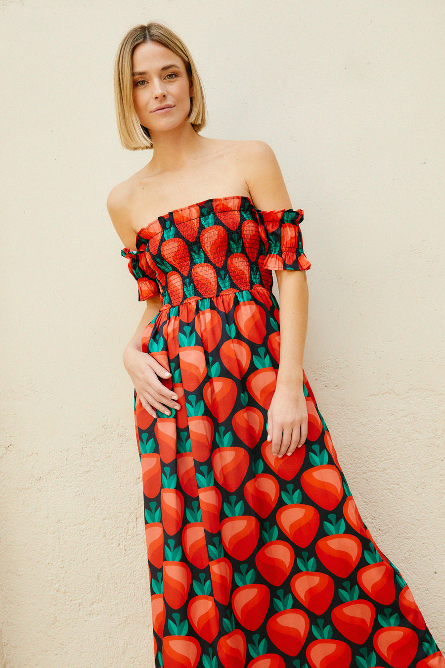 VESTIDO PETY FRESAS