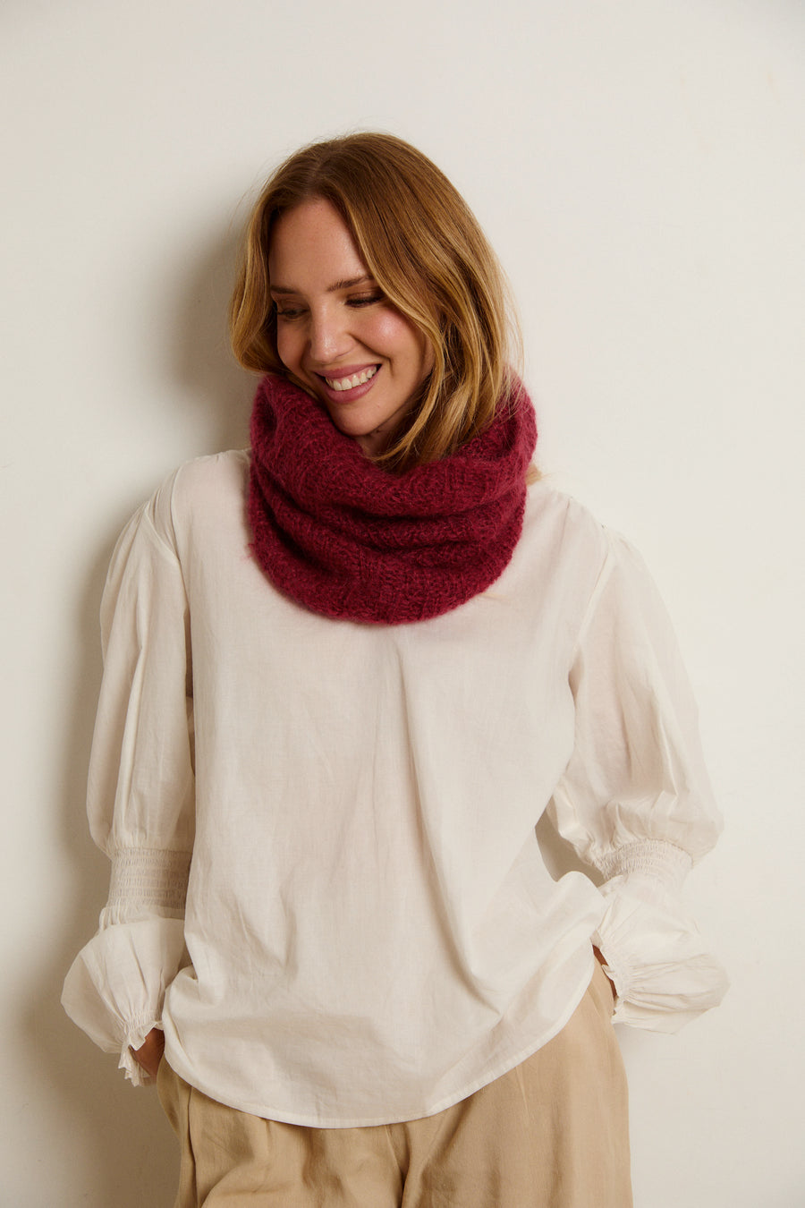 CUELLO MOHAIR BURDEOS