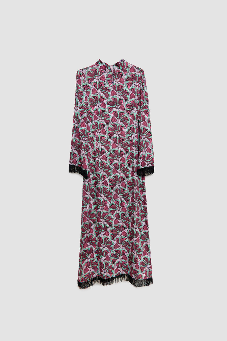 VESTIDO PEKIN ROSA & MINT