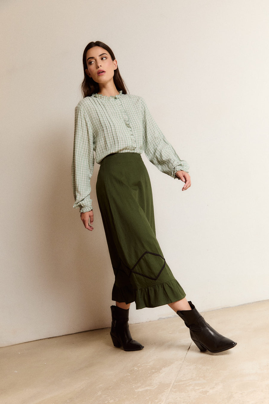 BLUSA TIER VERDE