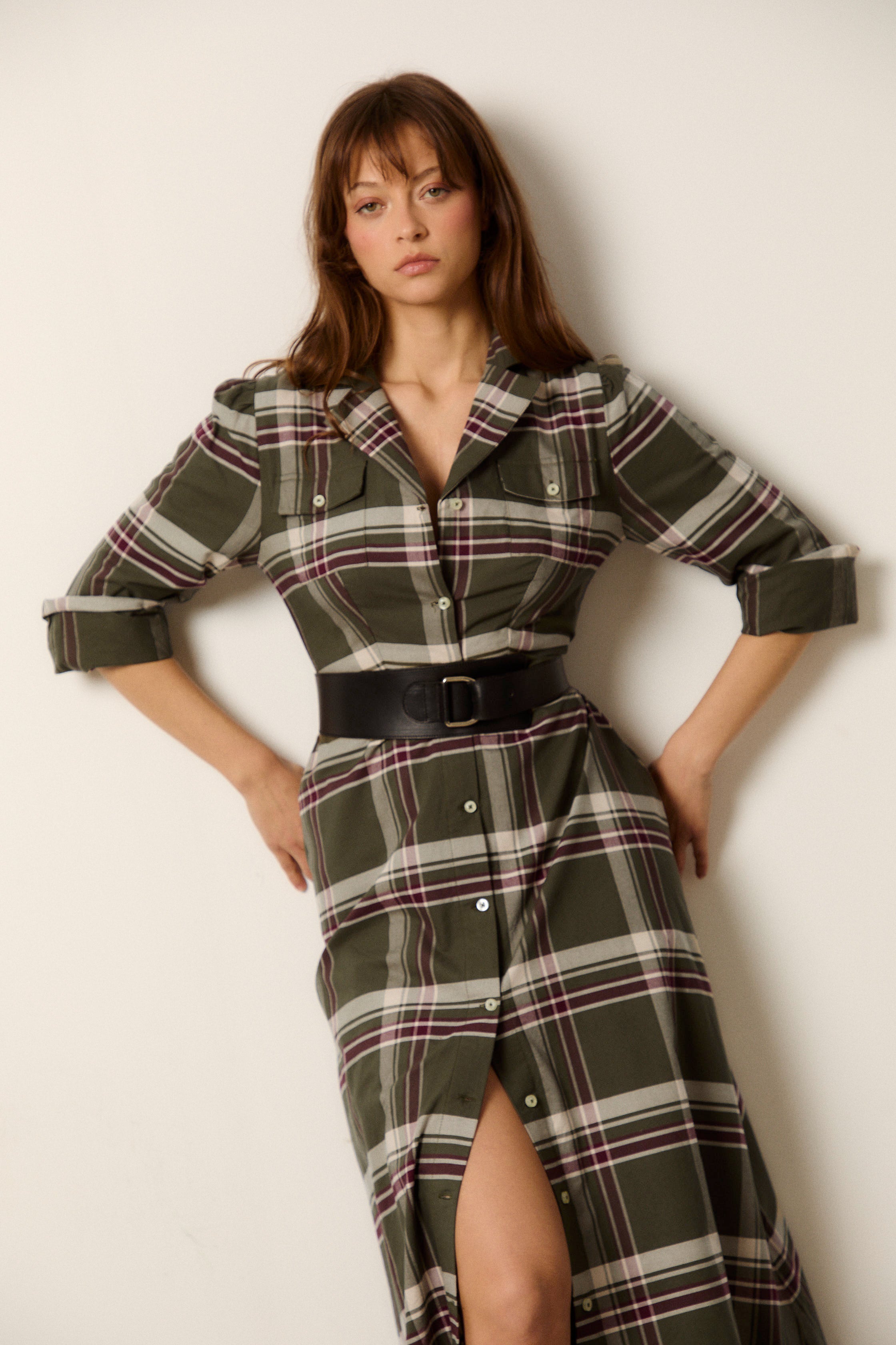 VESTIDO TOULOUSE CUADROS