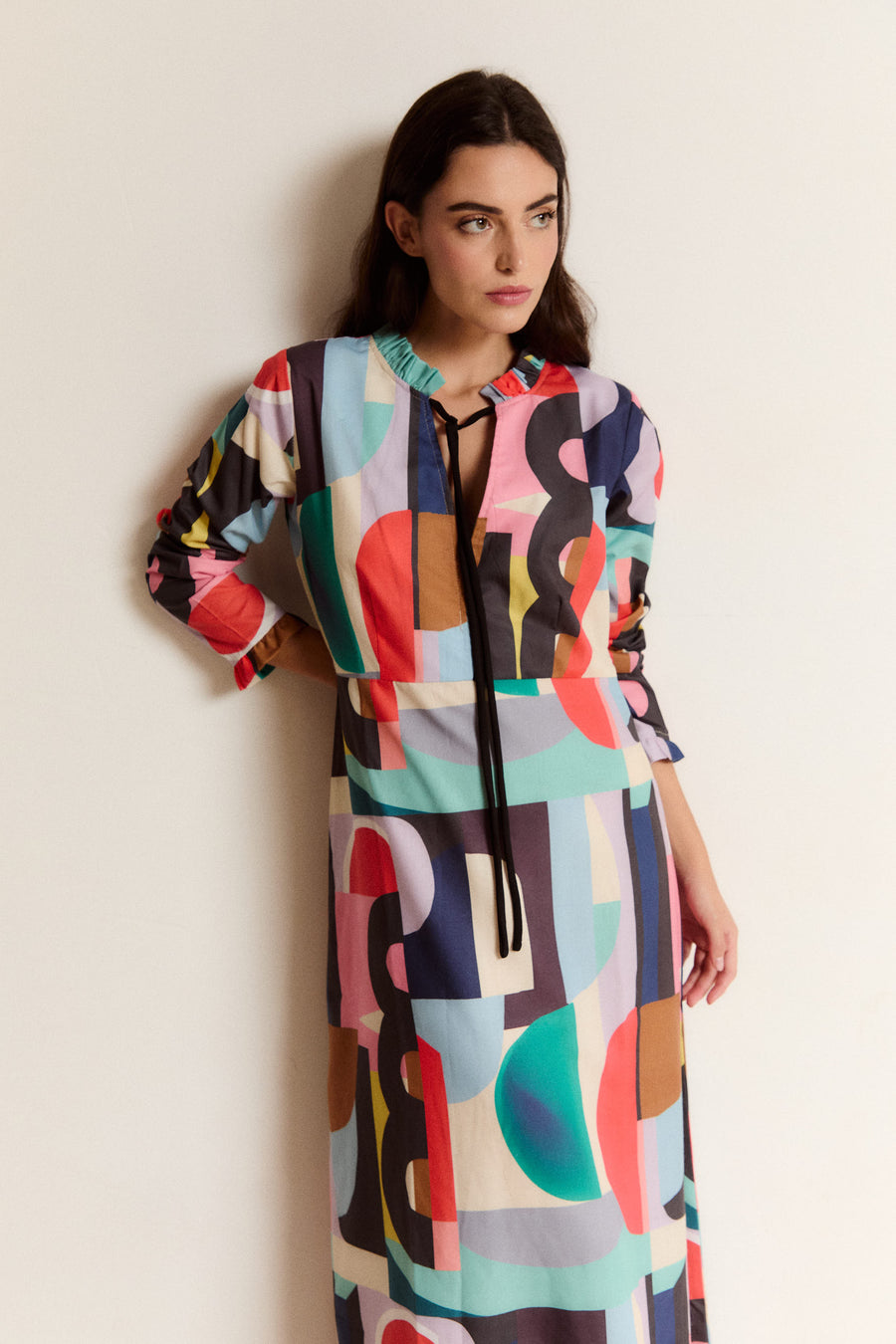 MULTICOLOR PALACE DRESS