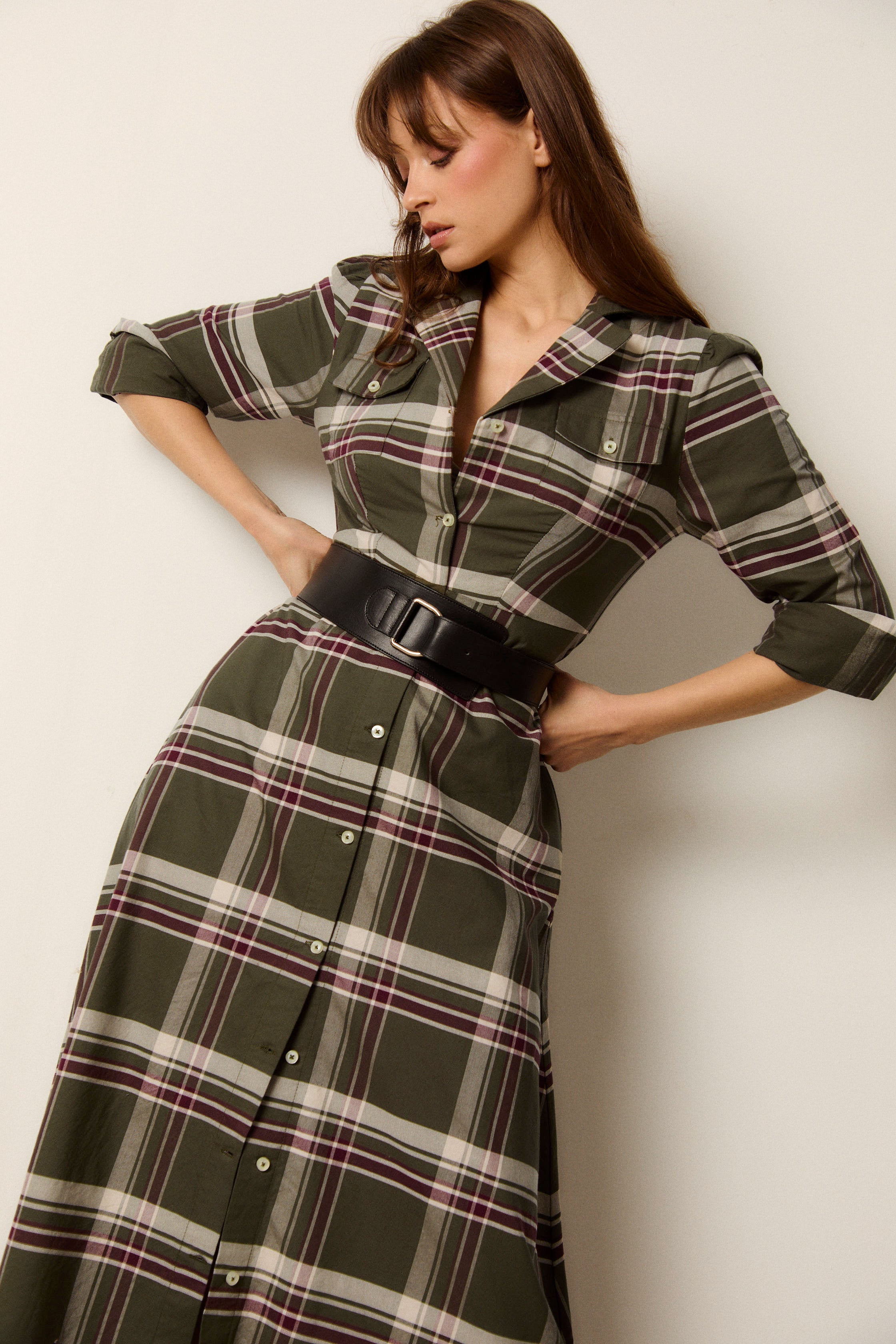 VESTIDO TOULOUSE CUADROS