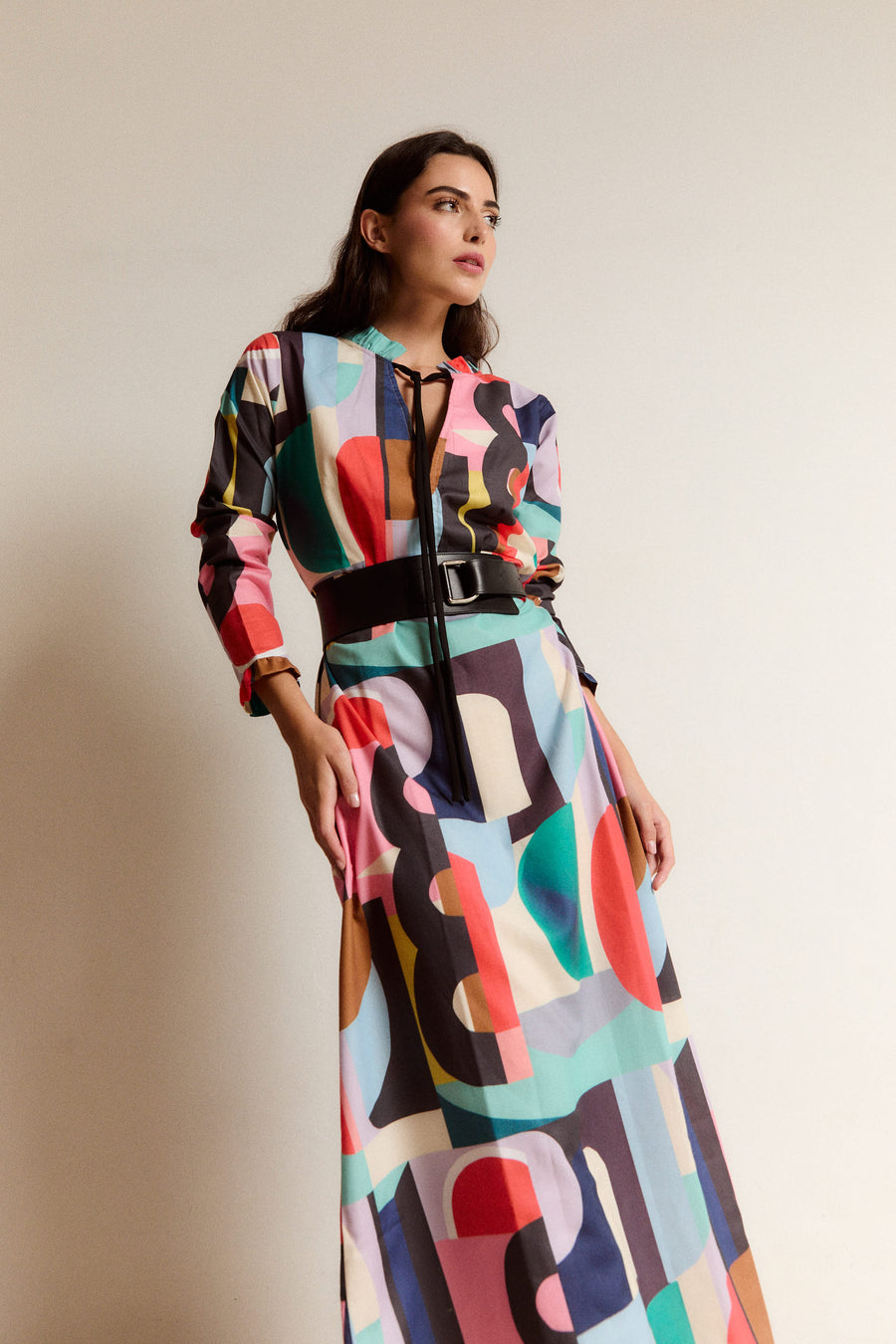 MULTICOLOR PALACE DRESS