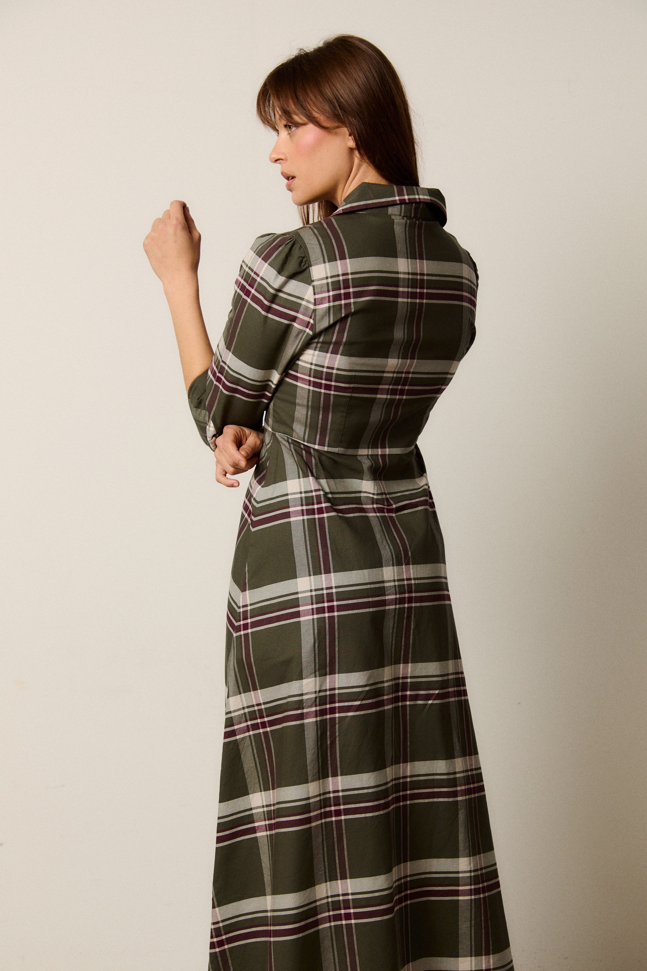 VESTIDO TOULOUSE CUADROS