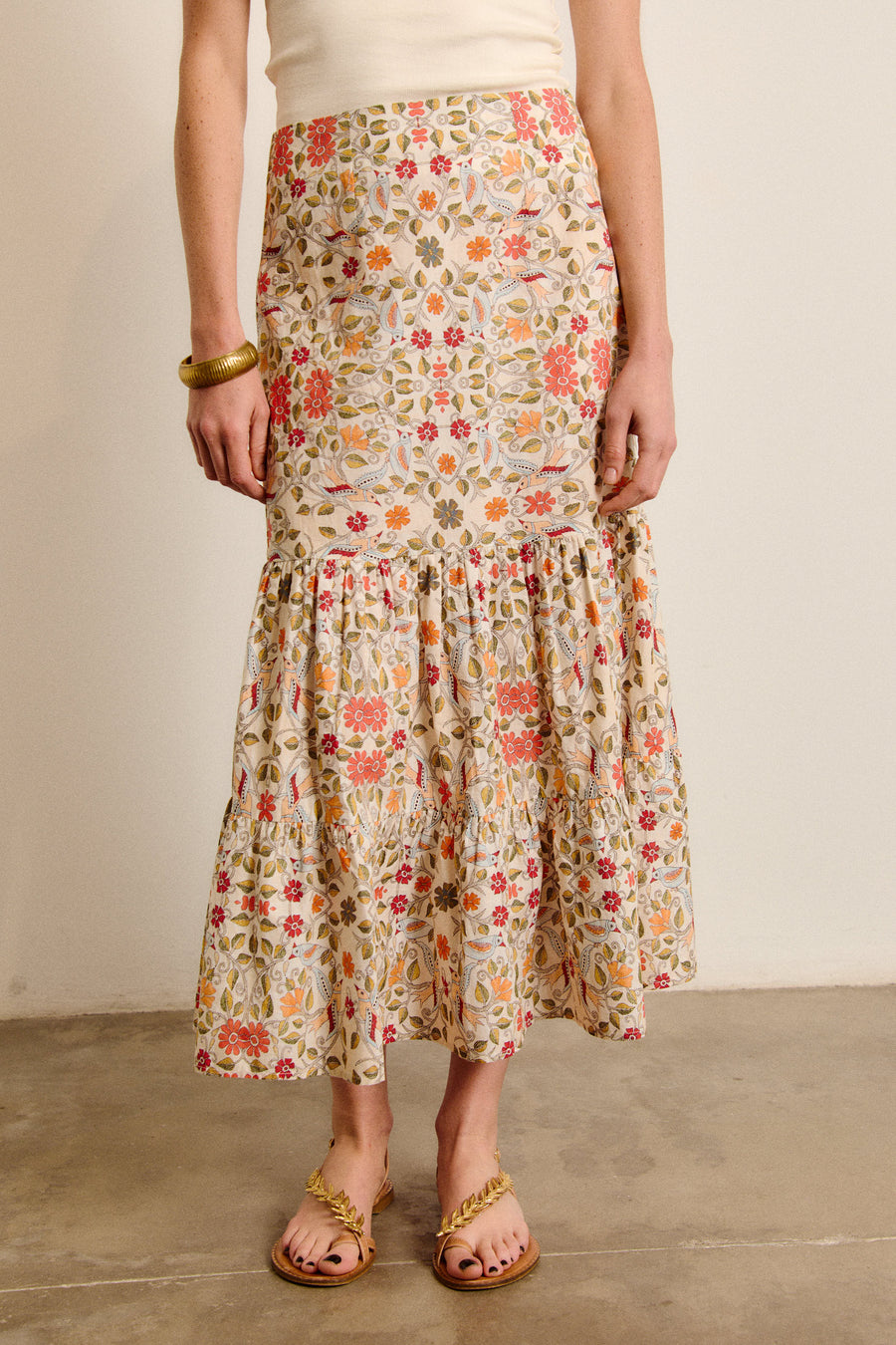 FALDA CAMPO FLORES