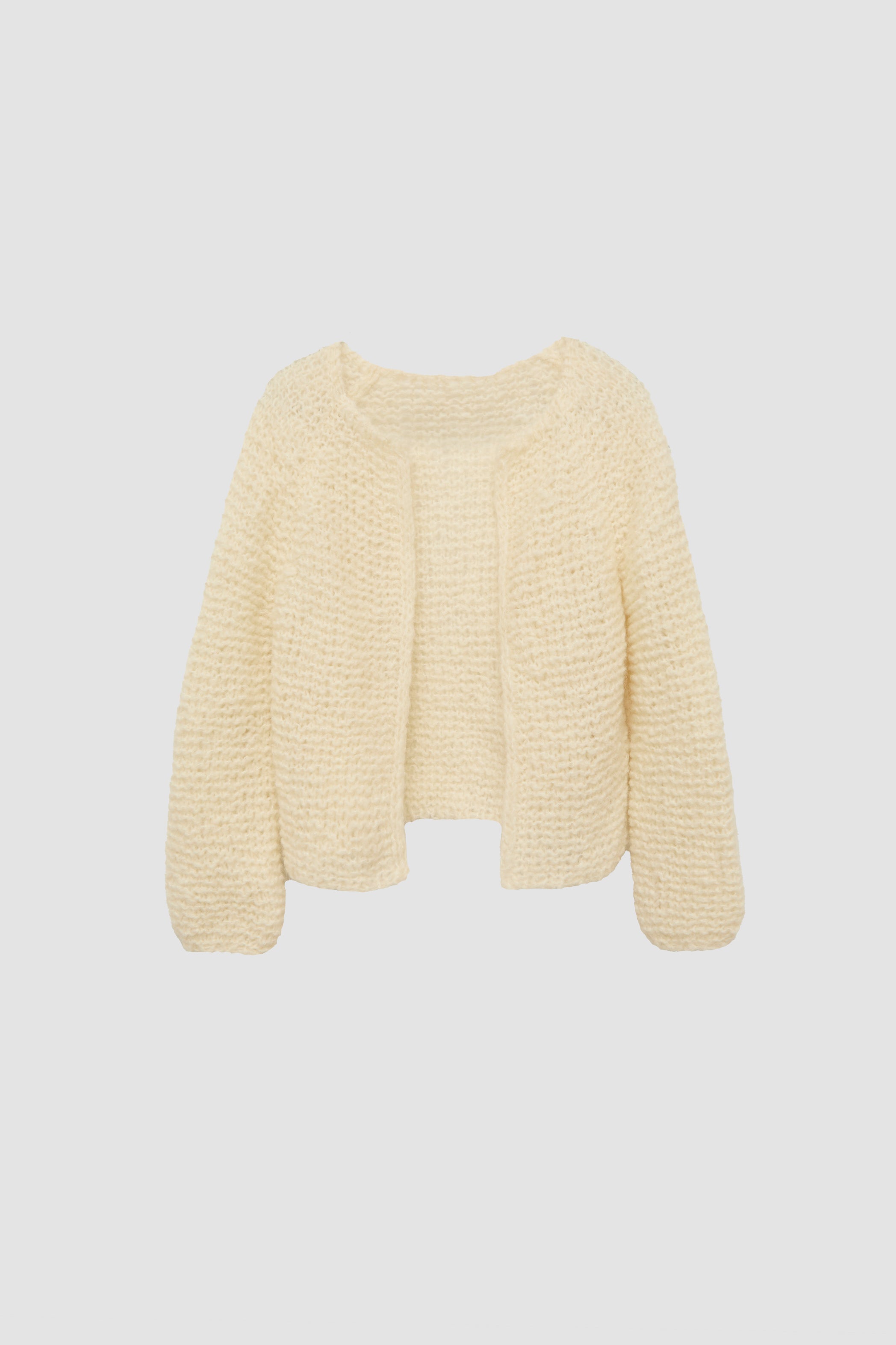 CHAQUETA ALPACA MARFIL