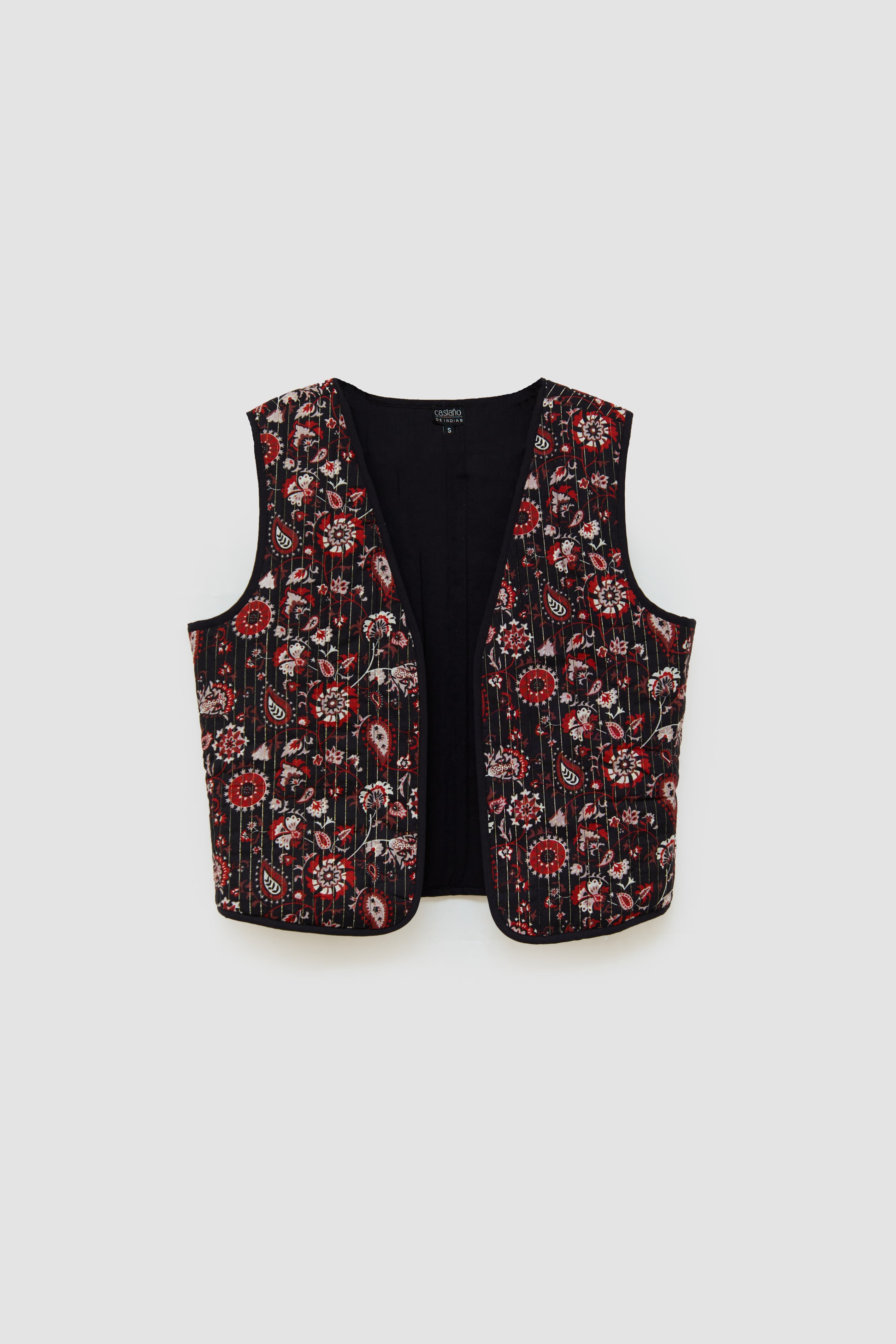 BLACK &amp; INDIE REVERSIBLE VEST