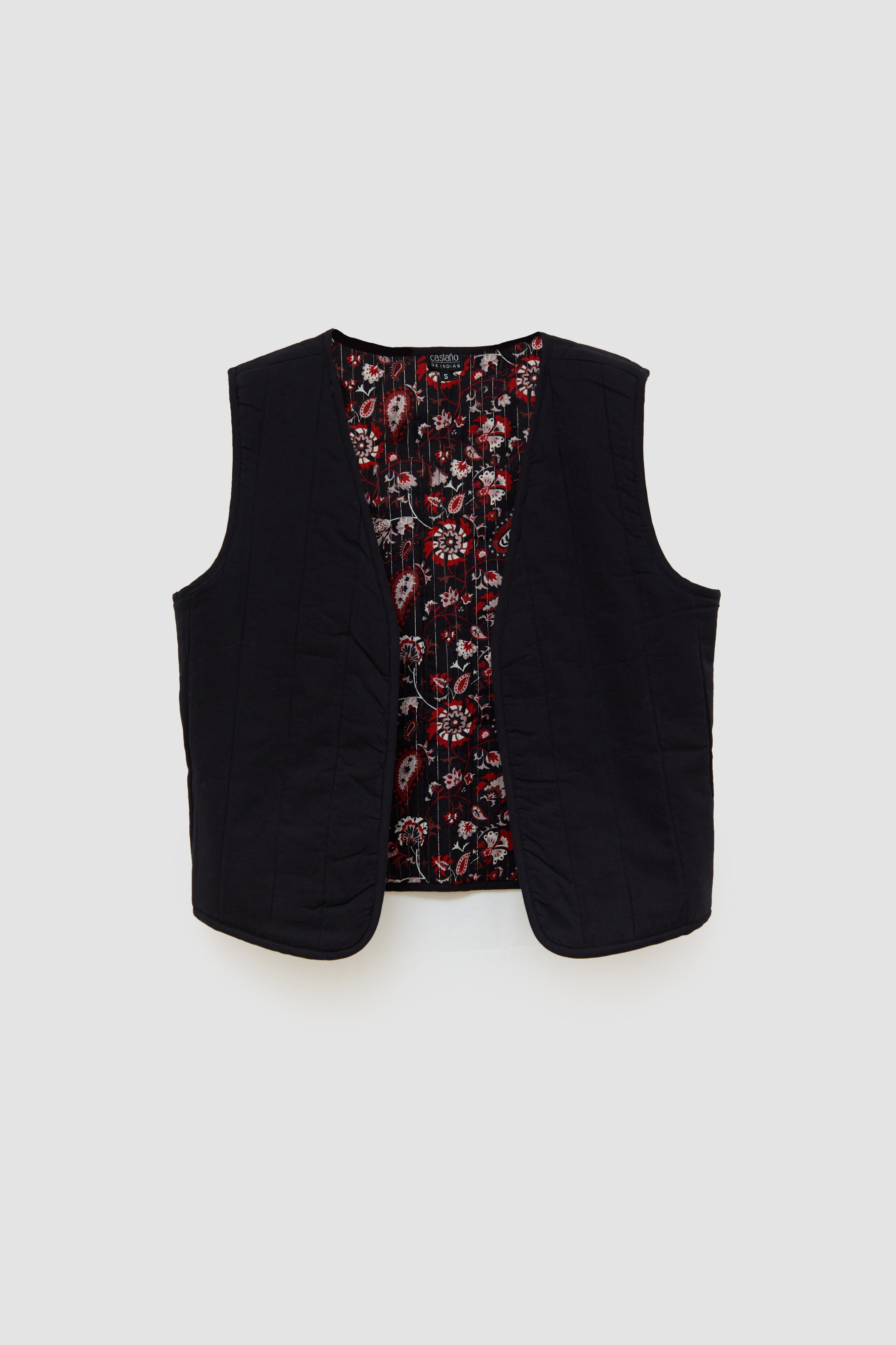 BLACK &amp; INDIE REVERSIBLE VEST