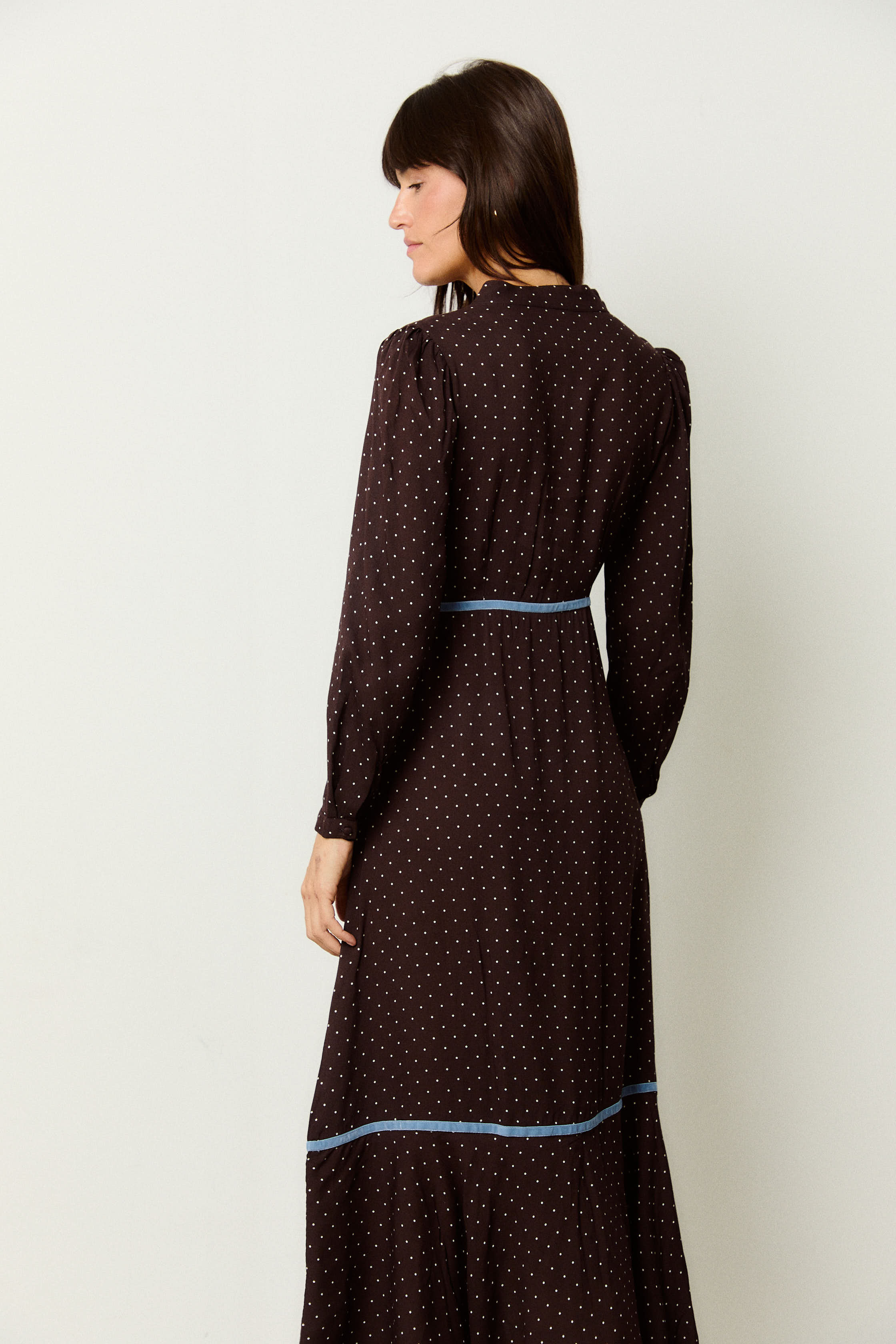 VESTIDO GRETA TOPOS