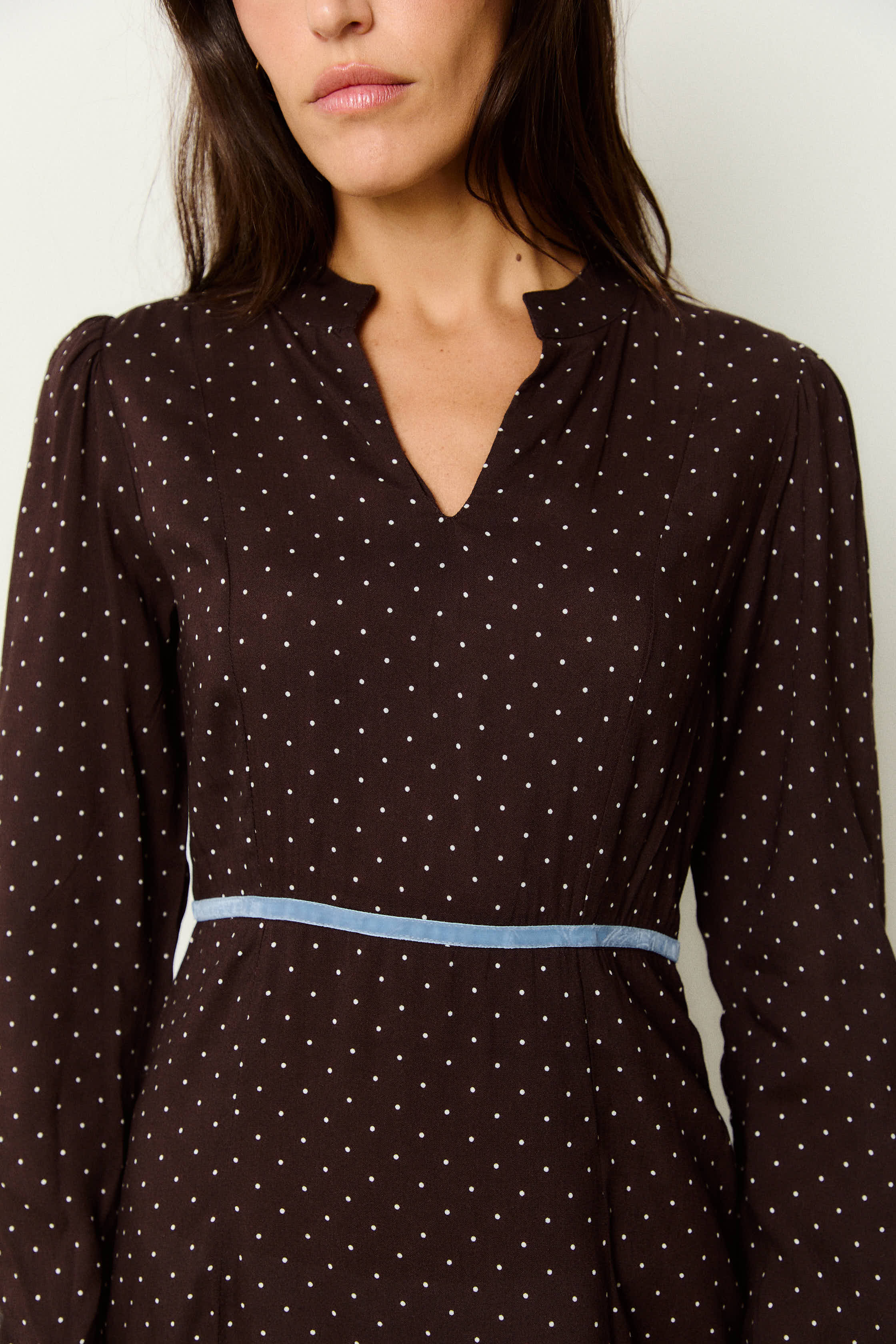 VESTIDO GRETA TOPOS