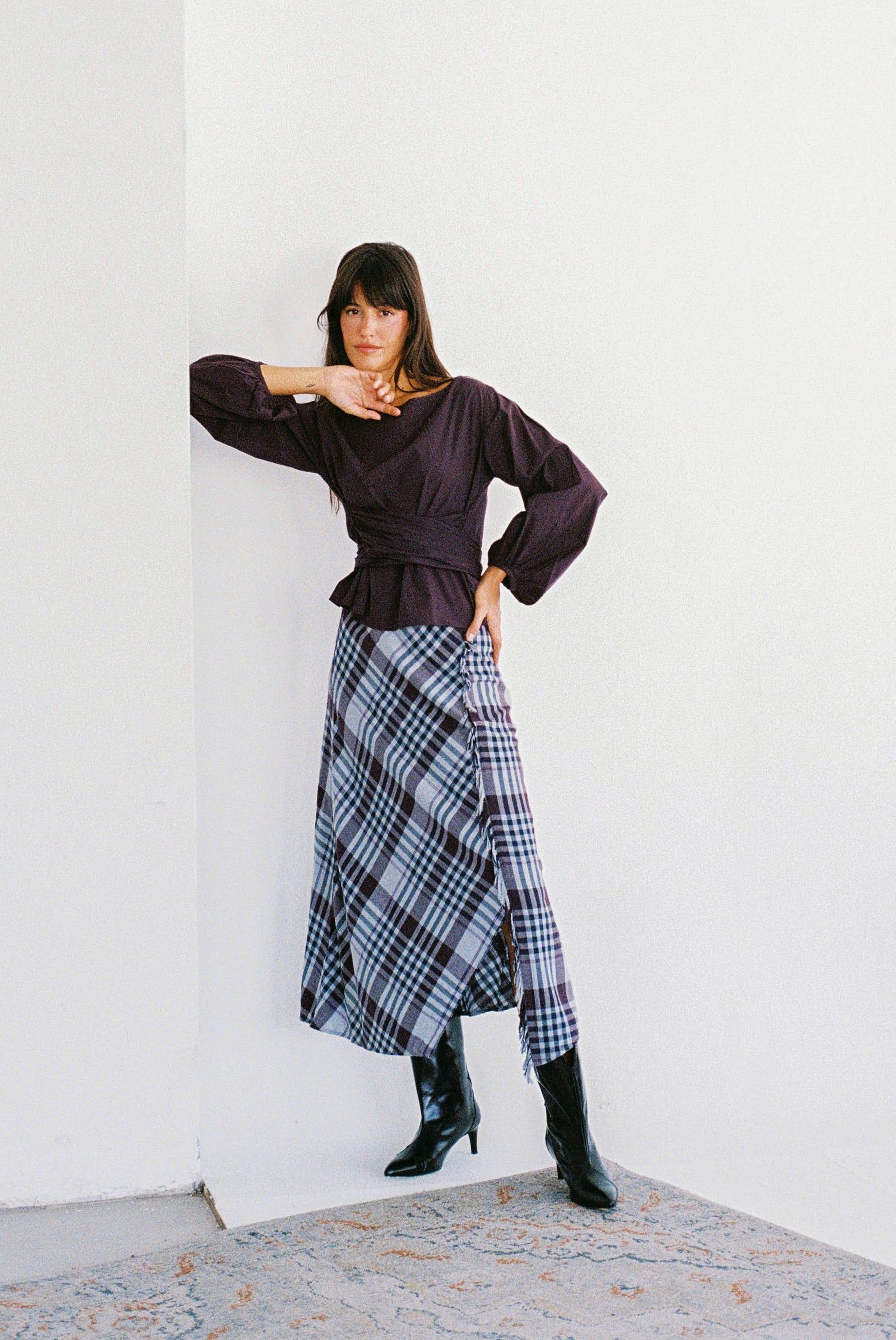 FALDA ASTRID GRIS