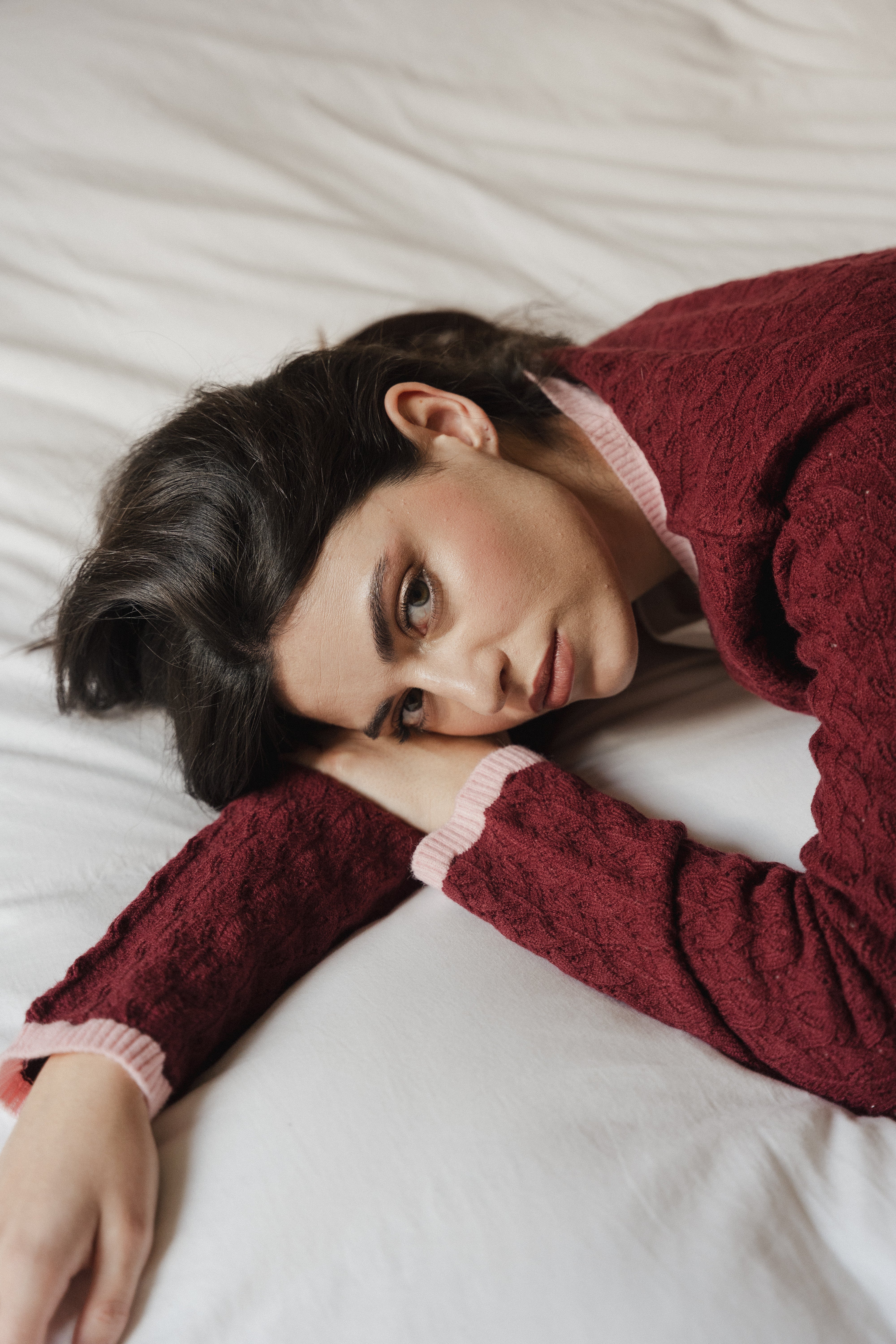 CHAQUETA CALADA ROSA