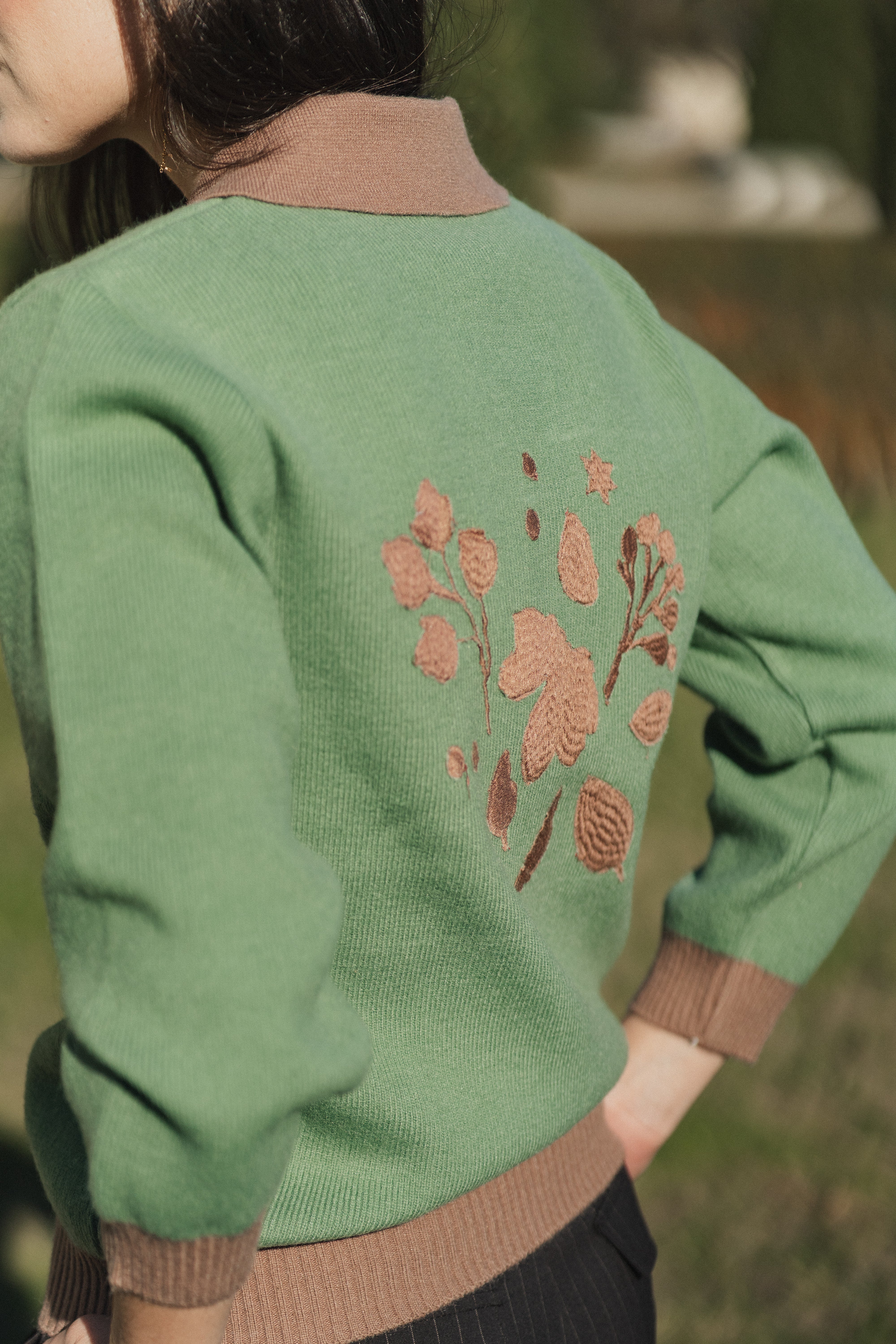 JERSEY BORDADO VERDE