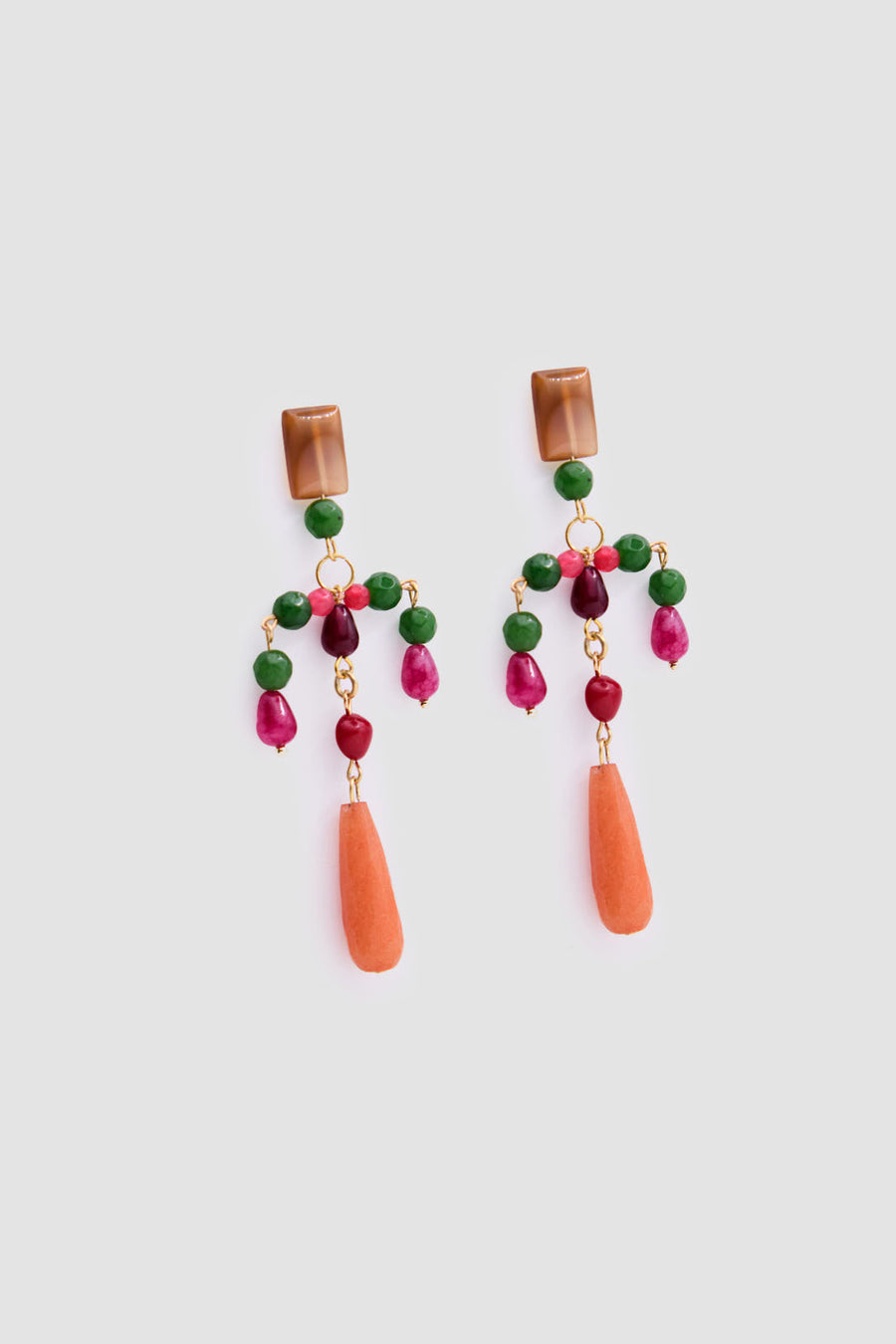 GARNET EARRINGS