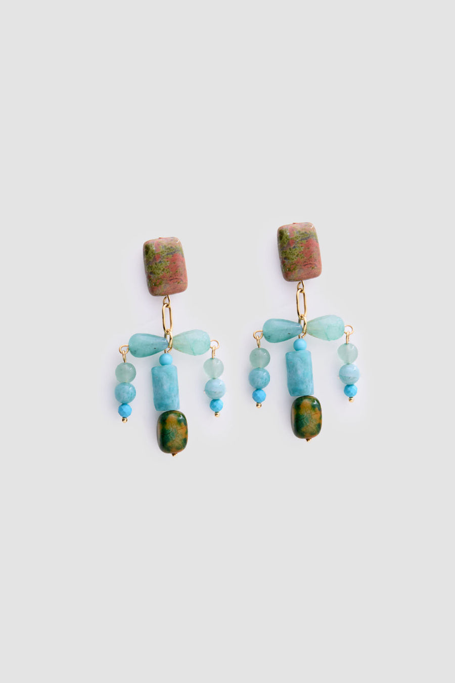 AMAZONITE EARRINGS